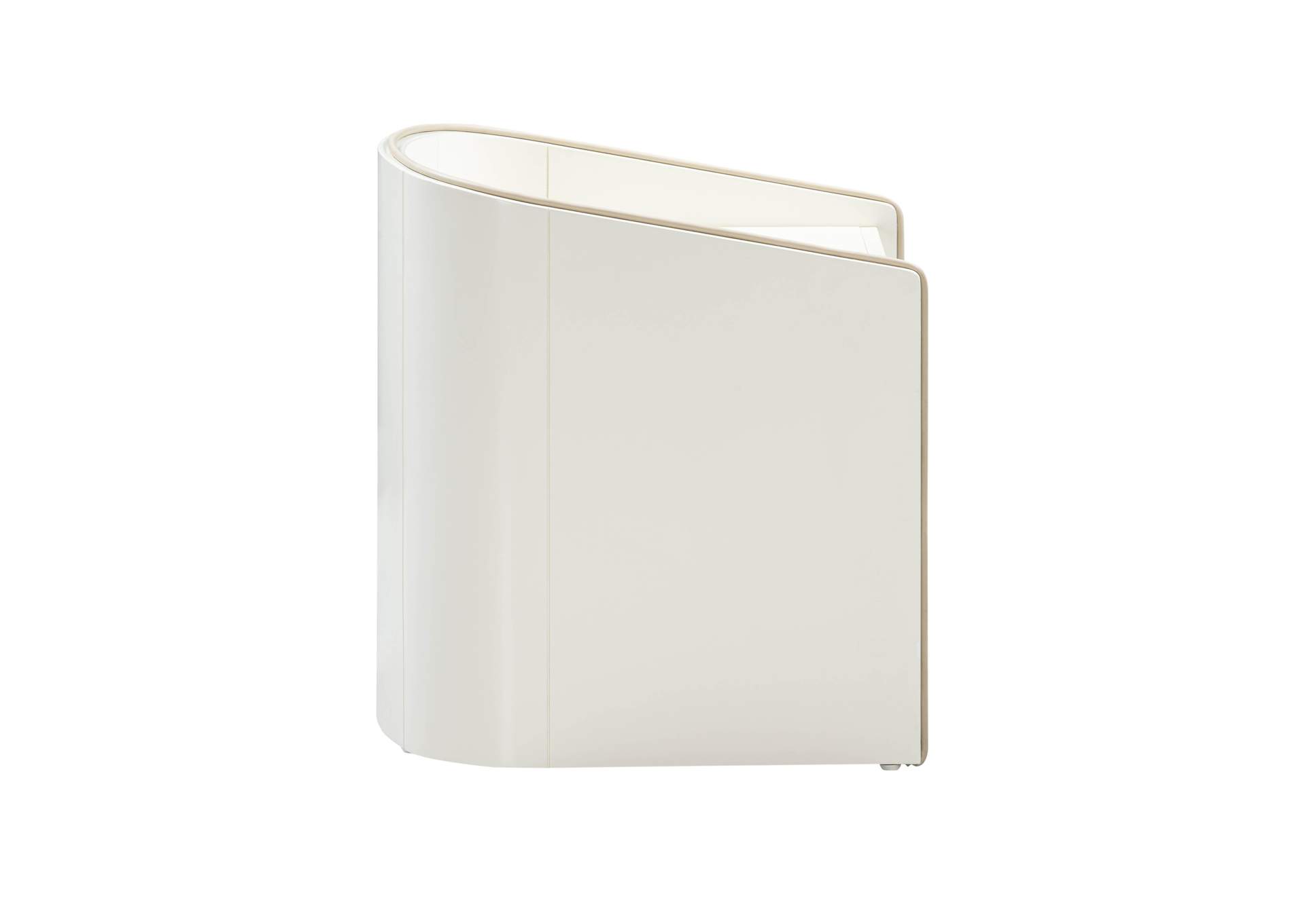Collins Cream Lacquer Nightstand image 5