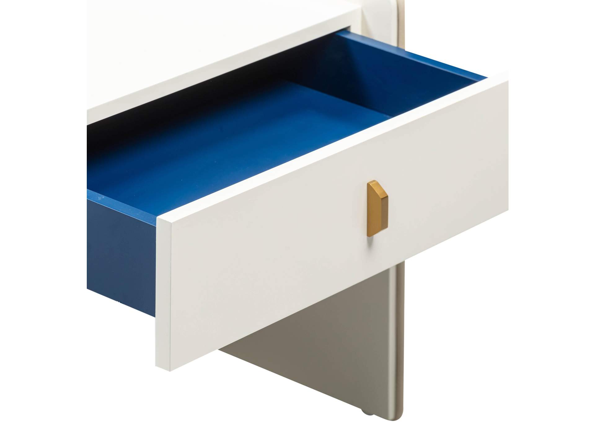 Collins Cream Lacquer Nightstand image 6