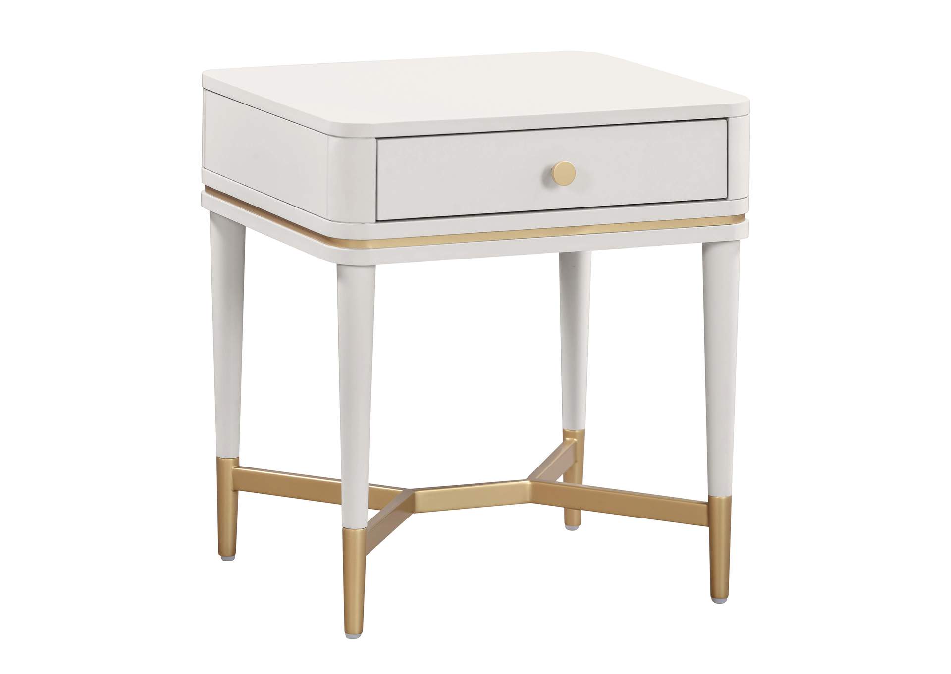Julieta Cream Nightstand image 1