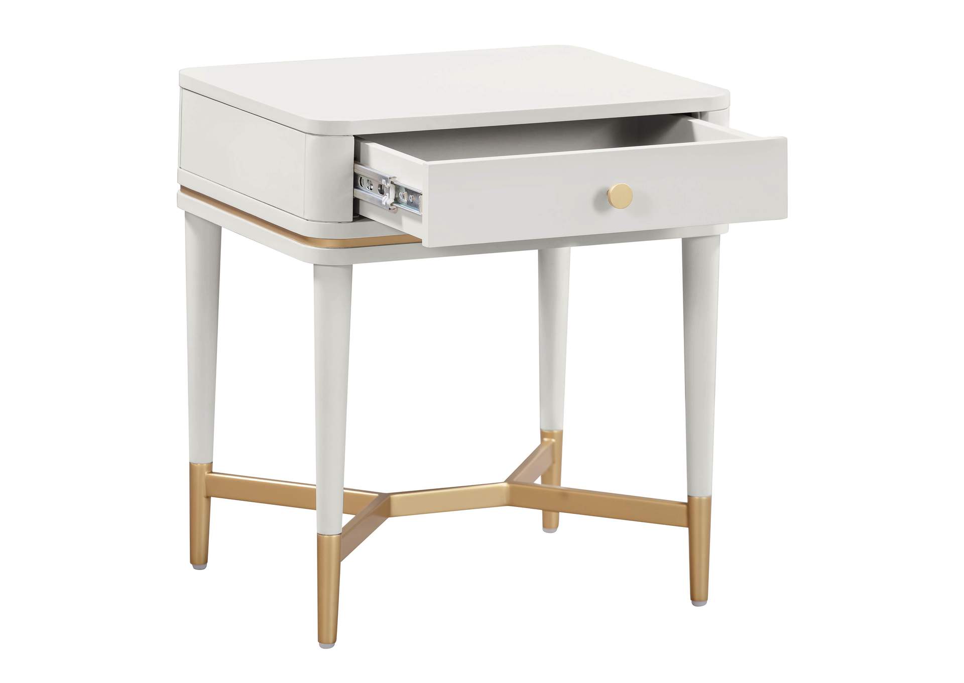 Julieta Cream Nightstand image 8