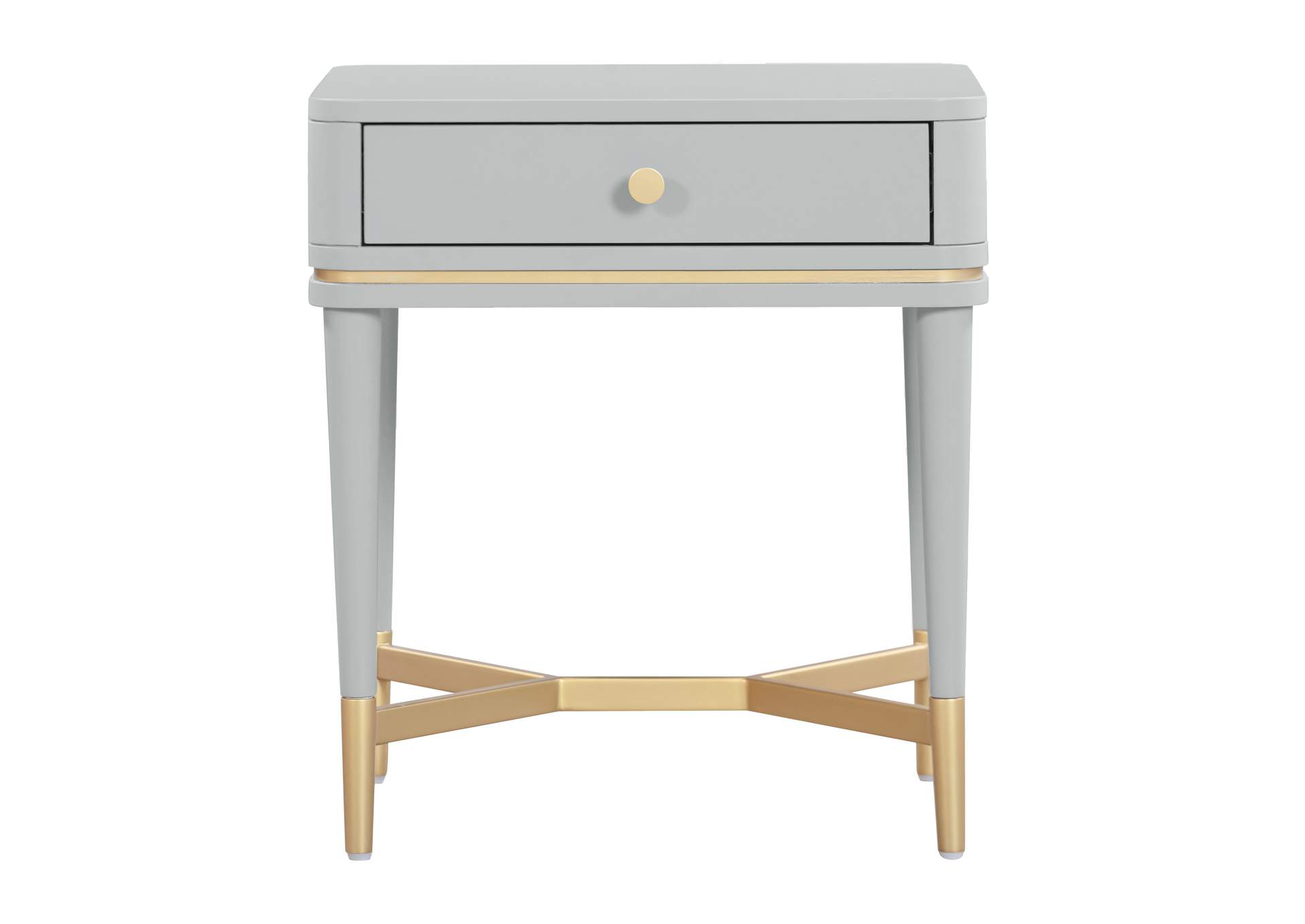 Julieta Grey Nightstand image 4