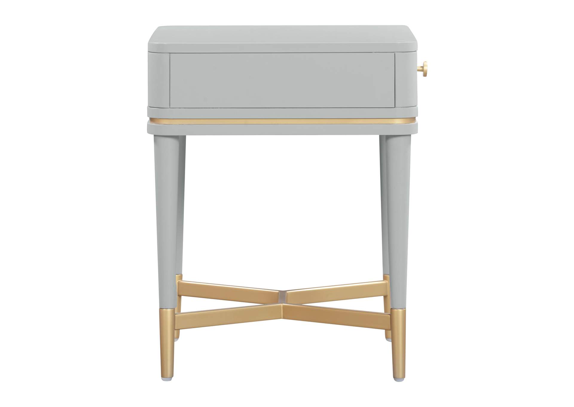 Julieta Grey Nightstand image 5