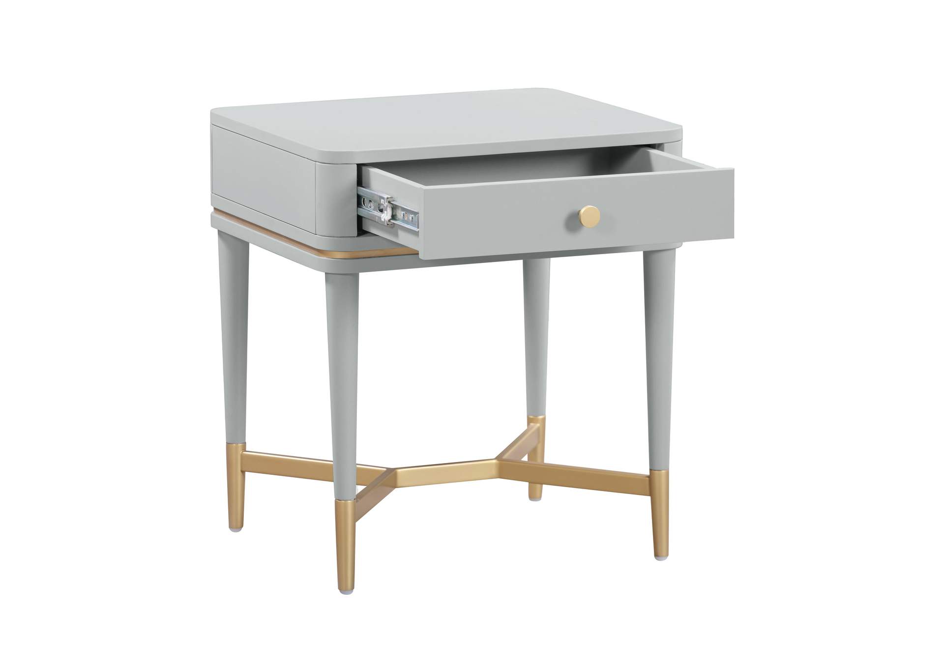 Julieta Grey Nightstand image 8