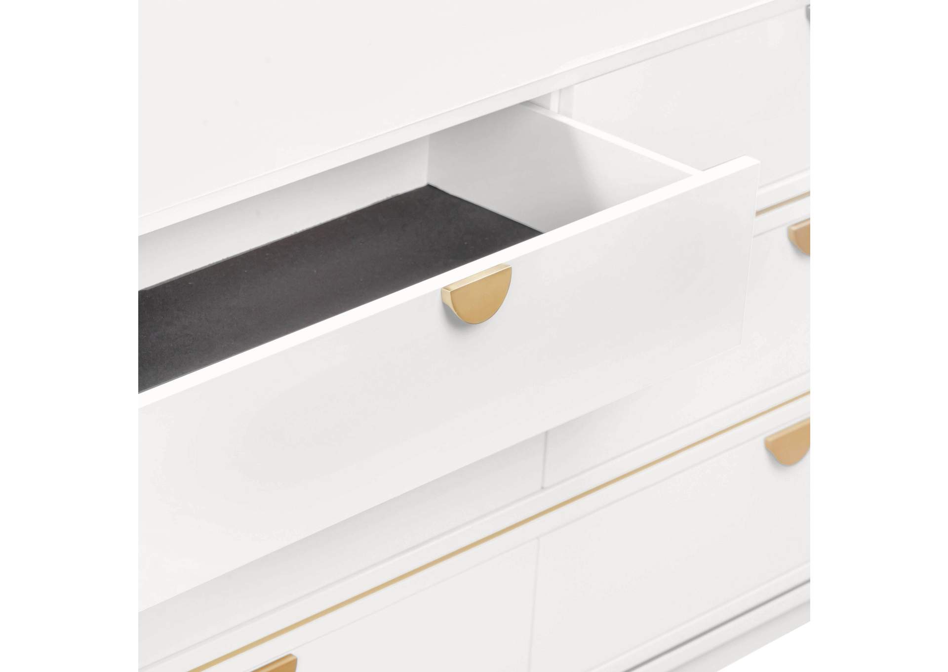 Julieta Cream 6 Drawer Dresser image 5