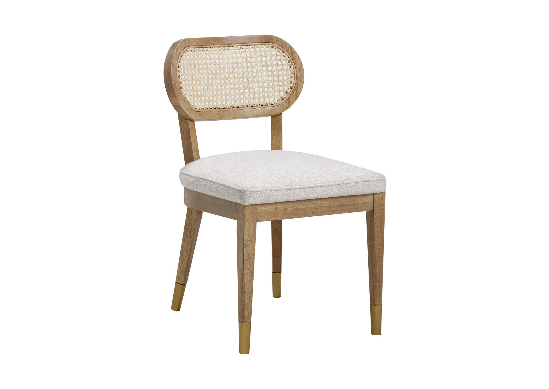 Cosette Natural Performance Linen Dining Chair image 1