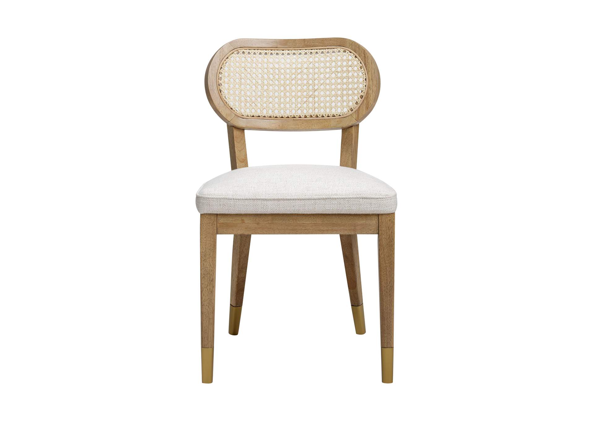 Cosette Natural Performance Linen Dining Chair image 4
