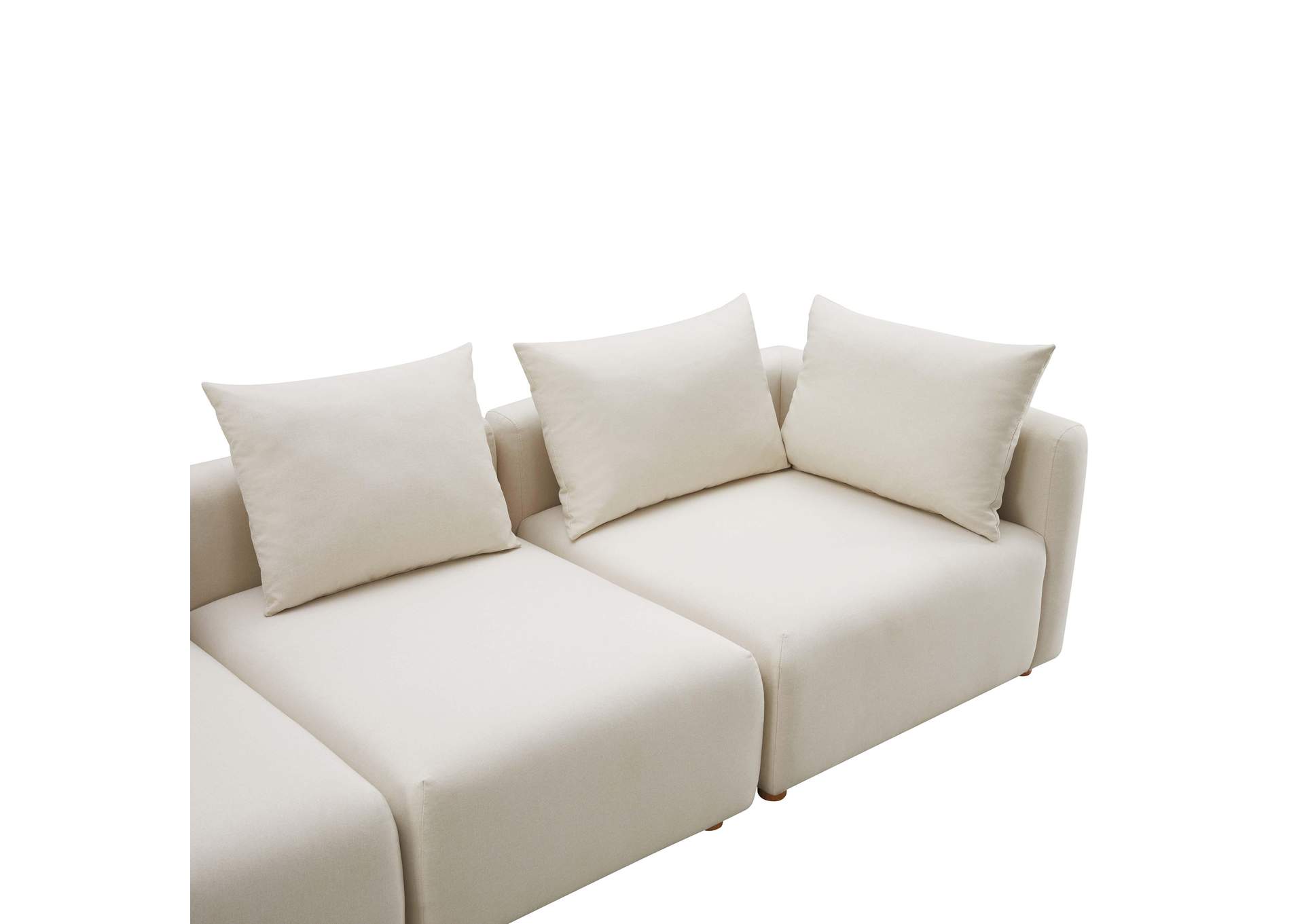 Hangover Cream Performance Linen Sofa image 5