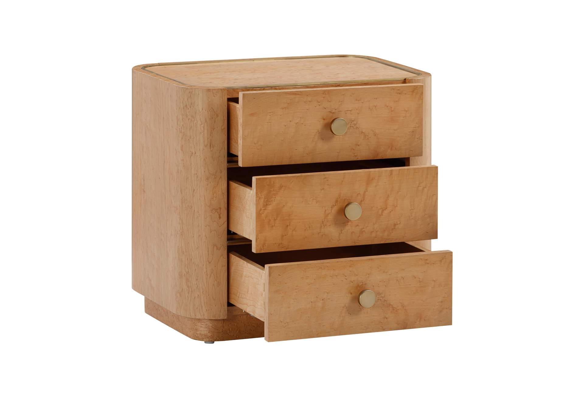 Abigail Natural Birdseye Maple Nightstand image 5