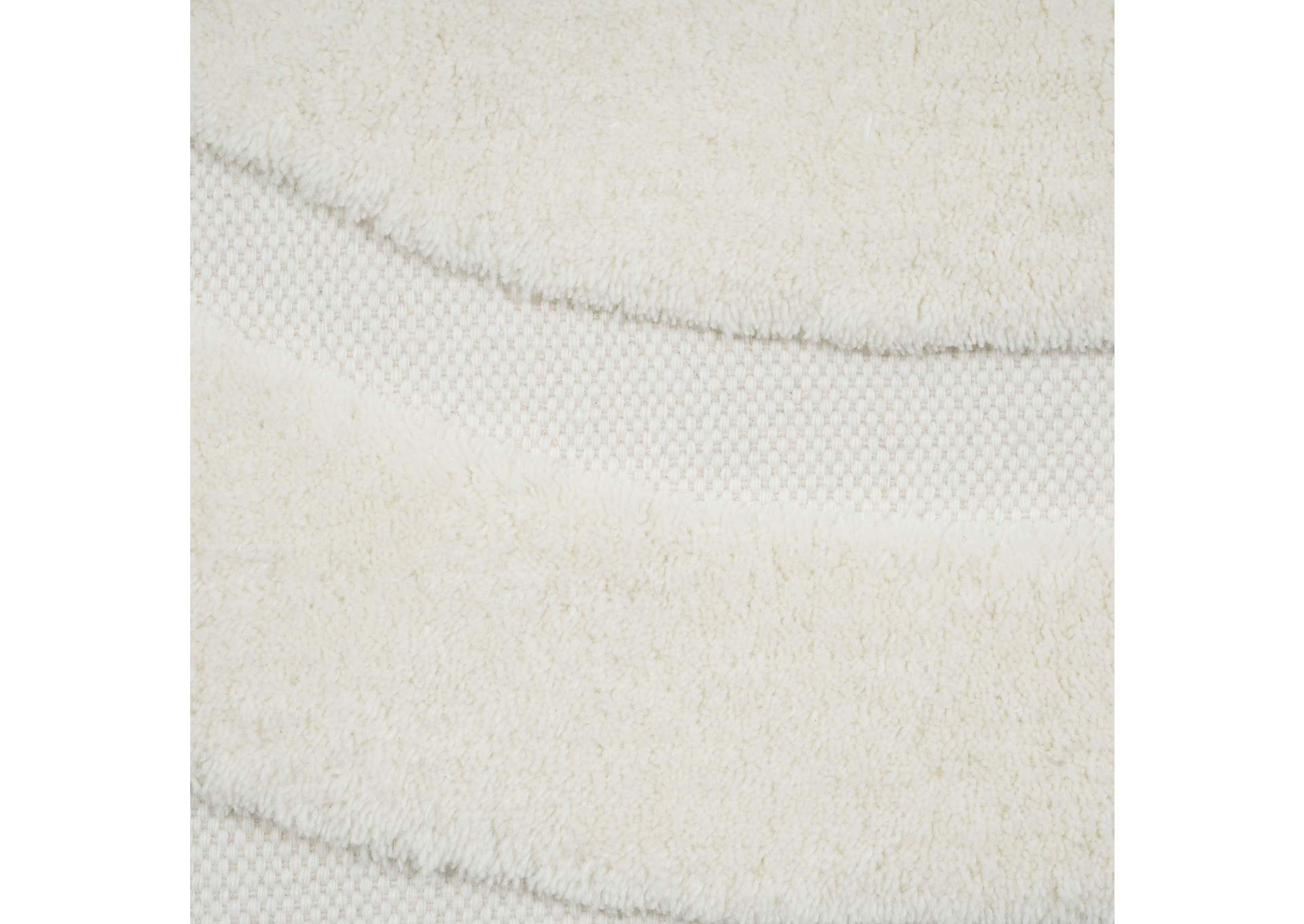 Loop White 8' 10' Area Rug image 6