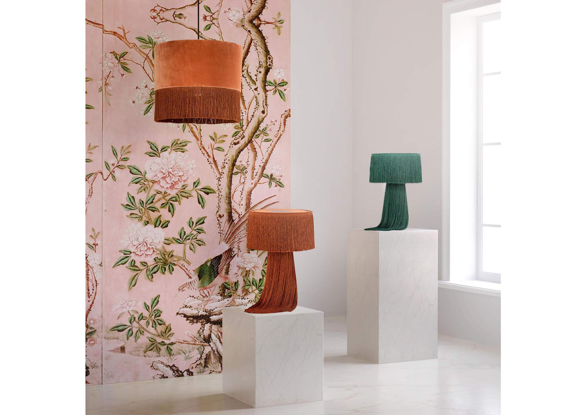 Atolla Brick Tassel Table Lamp image 3