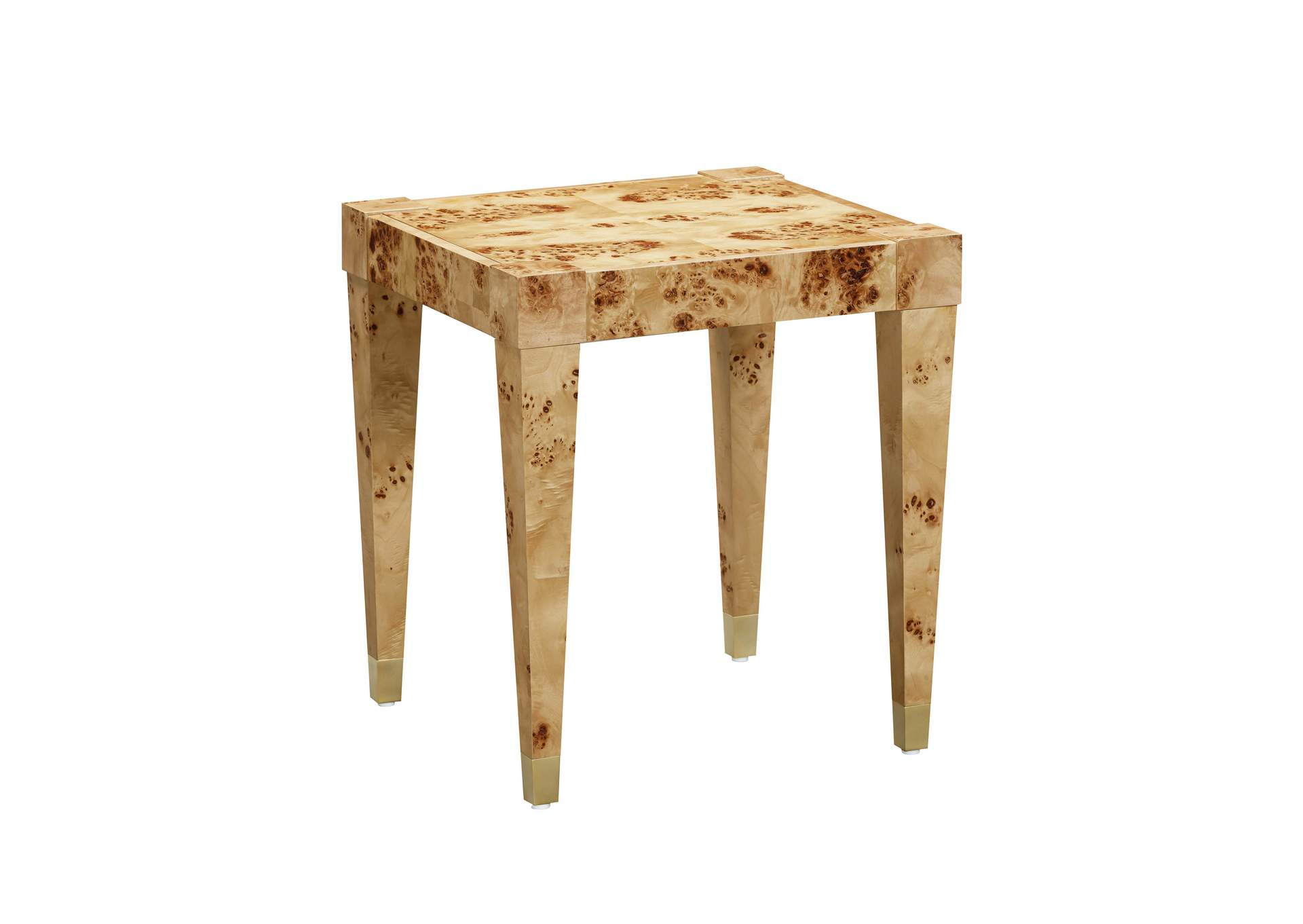 Brandyss Natural Burl End Table image 1