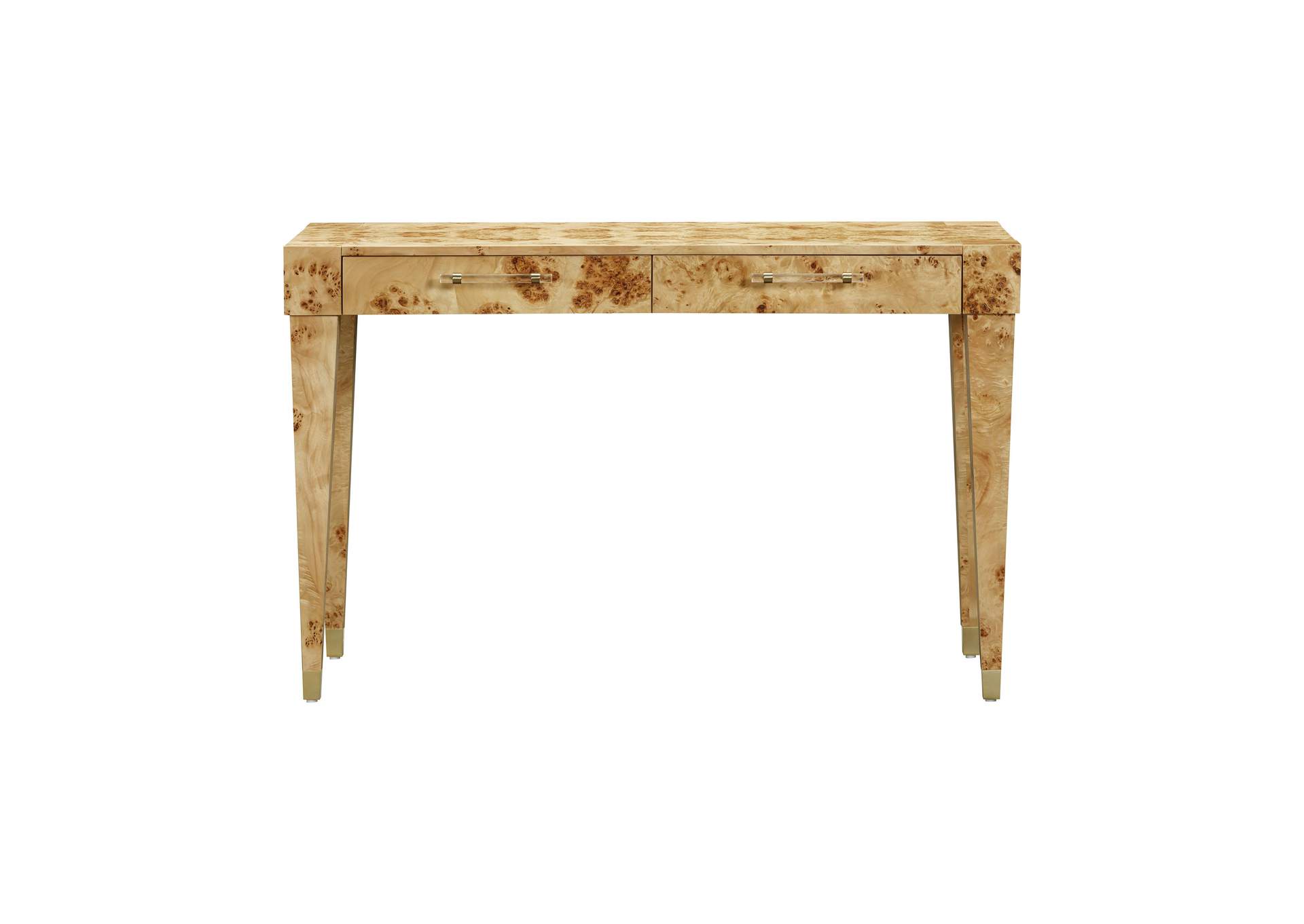 Brandyss Natural Burl Work Desk image 4