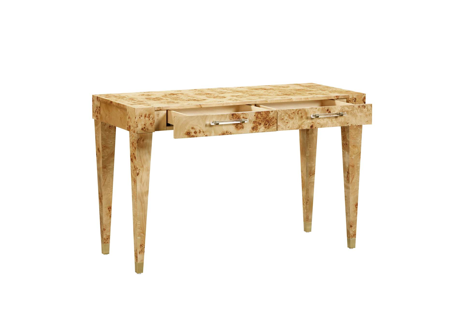 Brandyss Natural Burl Work Desk image 7