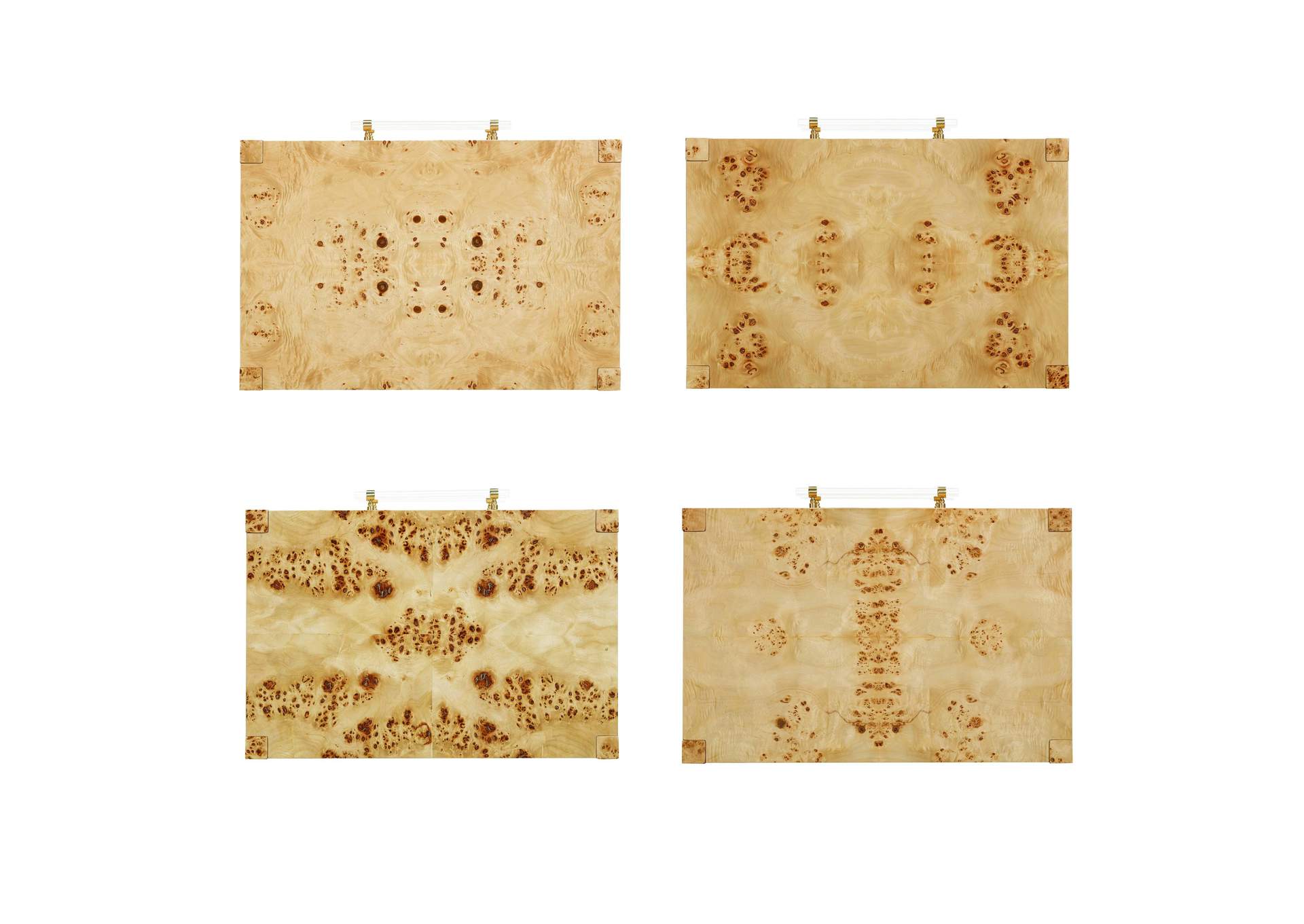 Brandyss Natural Burl Nightstand image 9