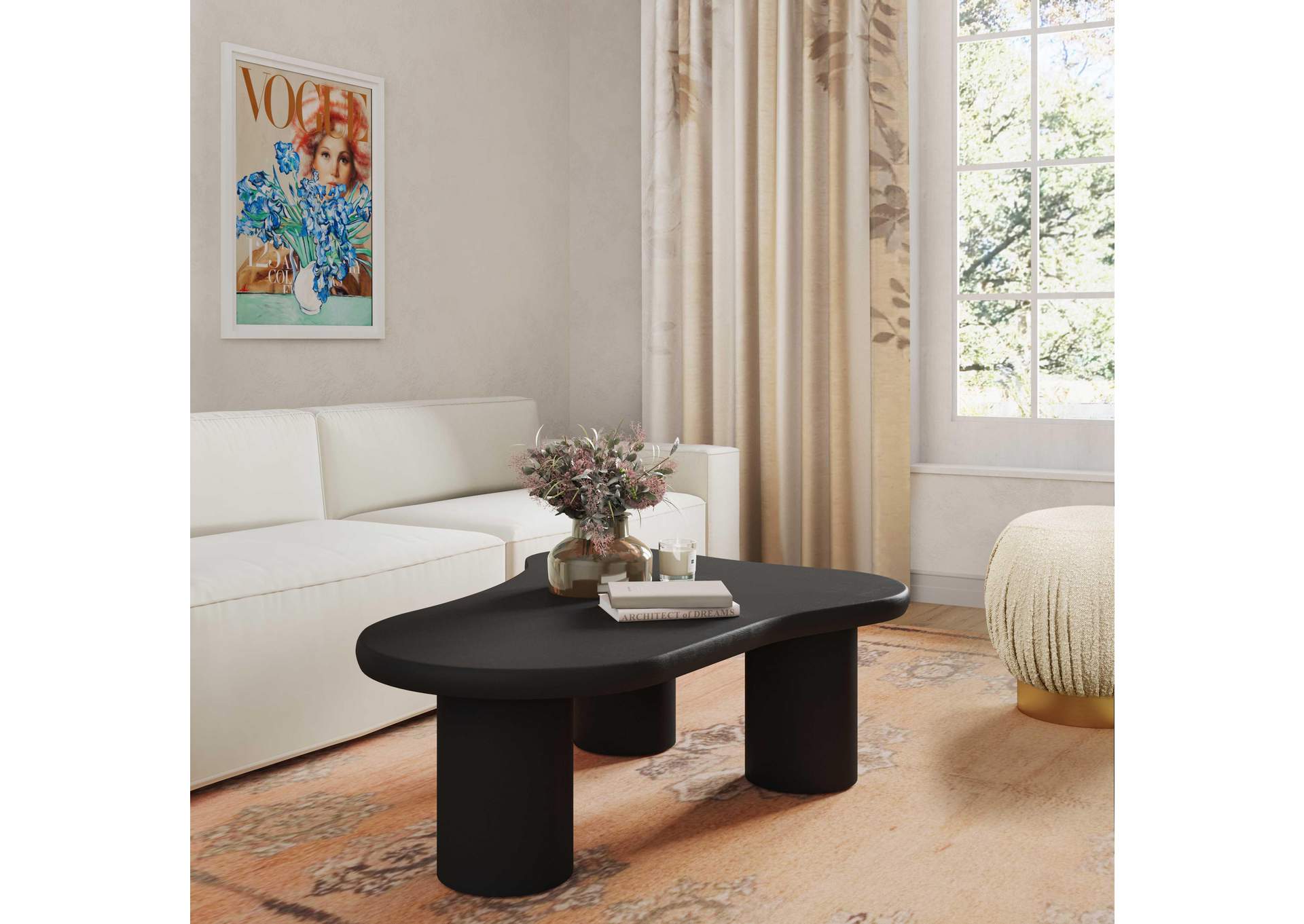 Gotham Dark Umber Coffee Table image 3