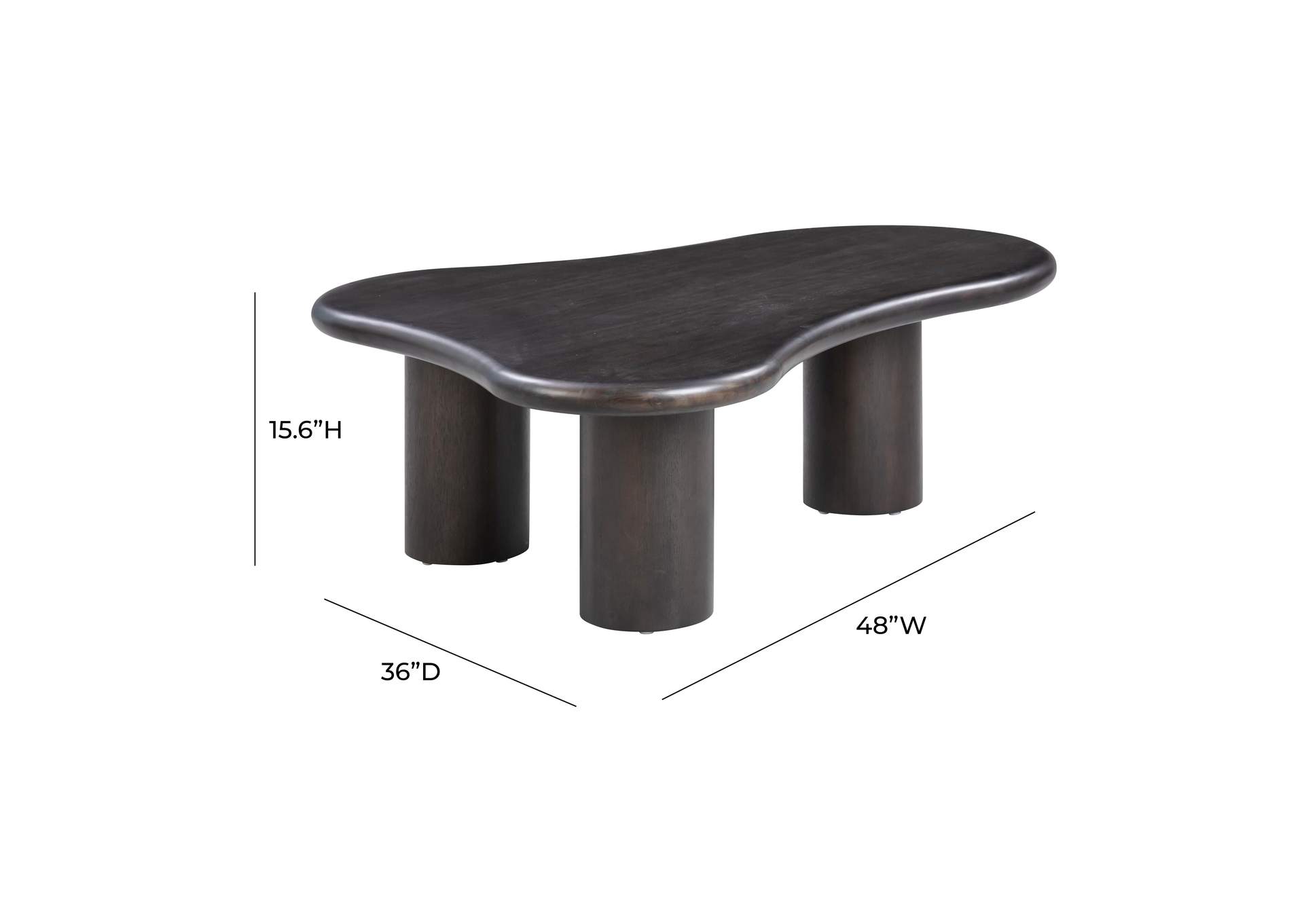 Gotham Dark Umber Coffee Table image 8