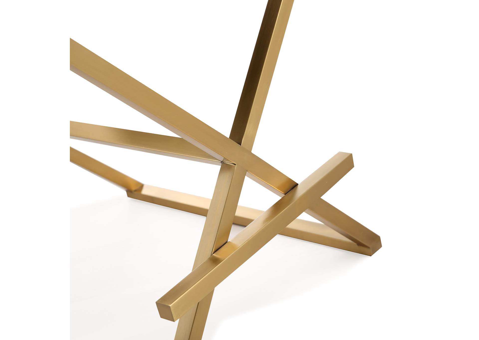Director Black Performance Vegan Leather and Gold Steel Counter Stool image 9