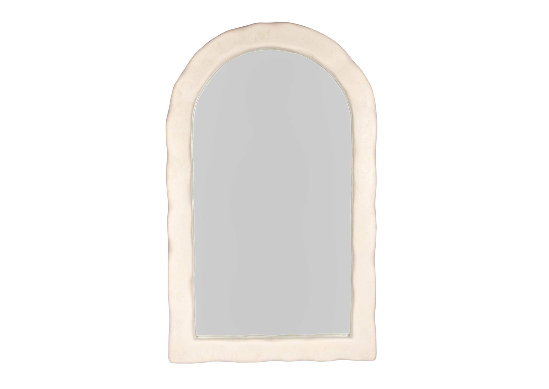 Kaia Cream Textured Floor Mirror image 4