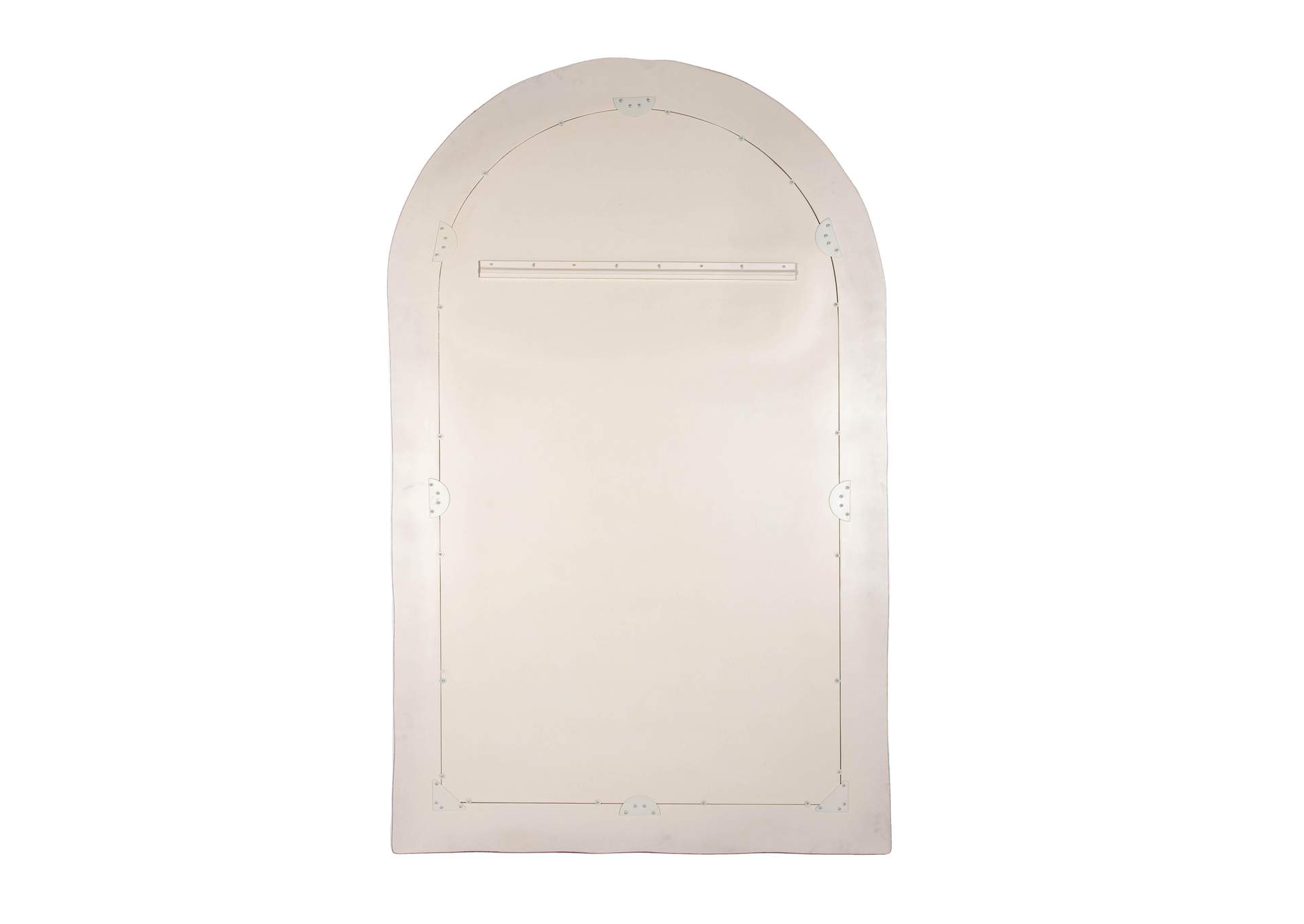 Kaia Cream Textured Floor Mirror image 5