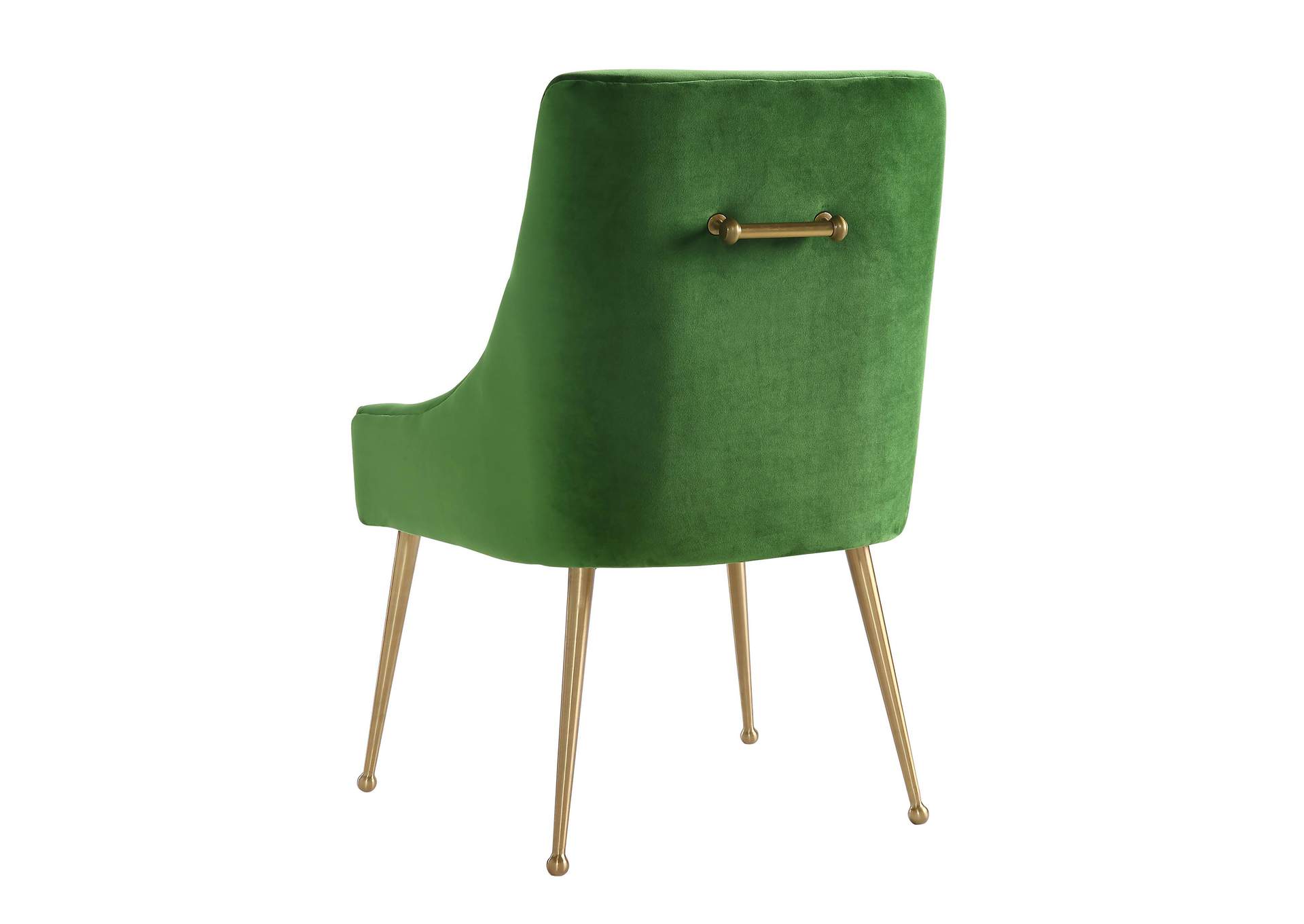 Beatrix Green Velvet Side Chair image 5