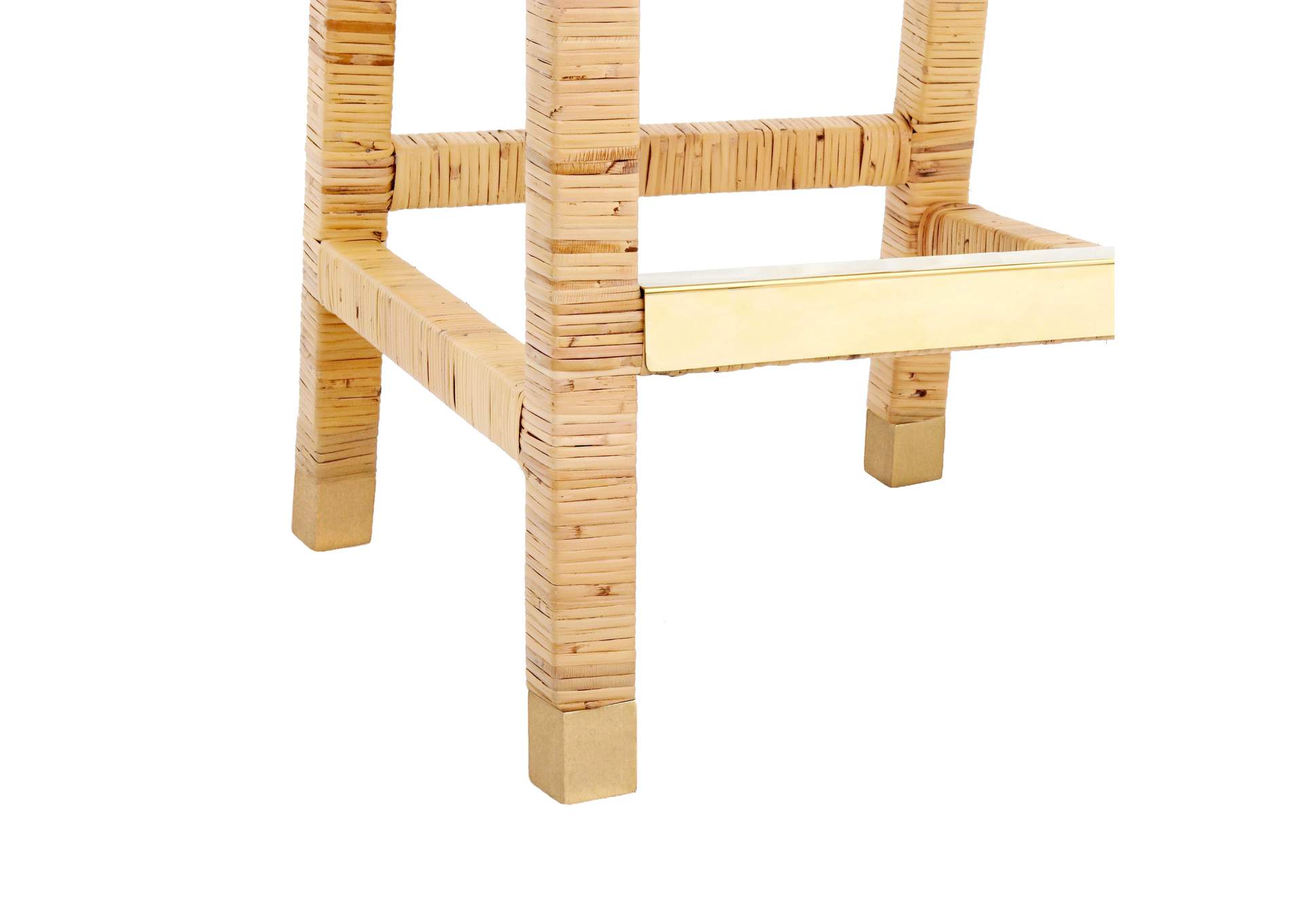 Amara Rattan Performance Fabric Counter Stool image 9