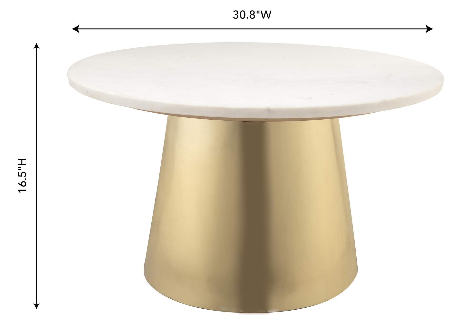 Bleeker Marble Coffee Table image 7