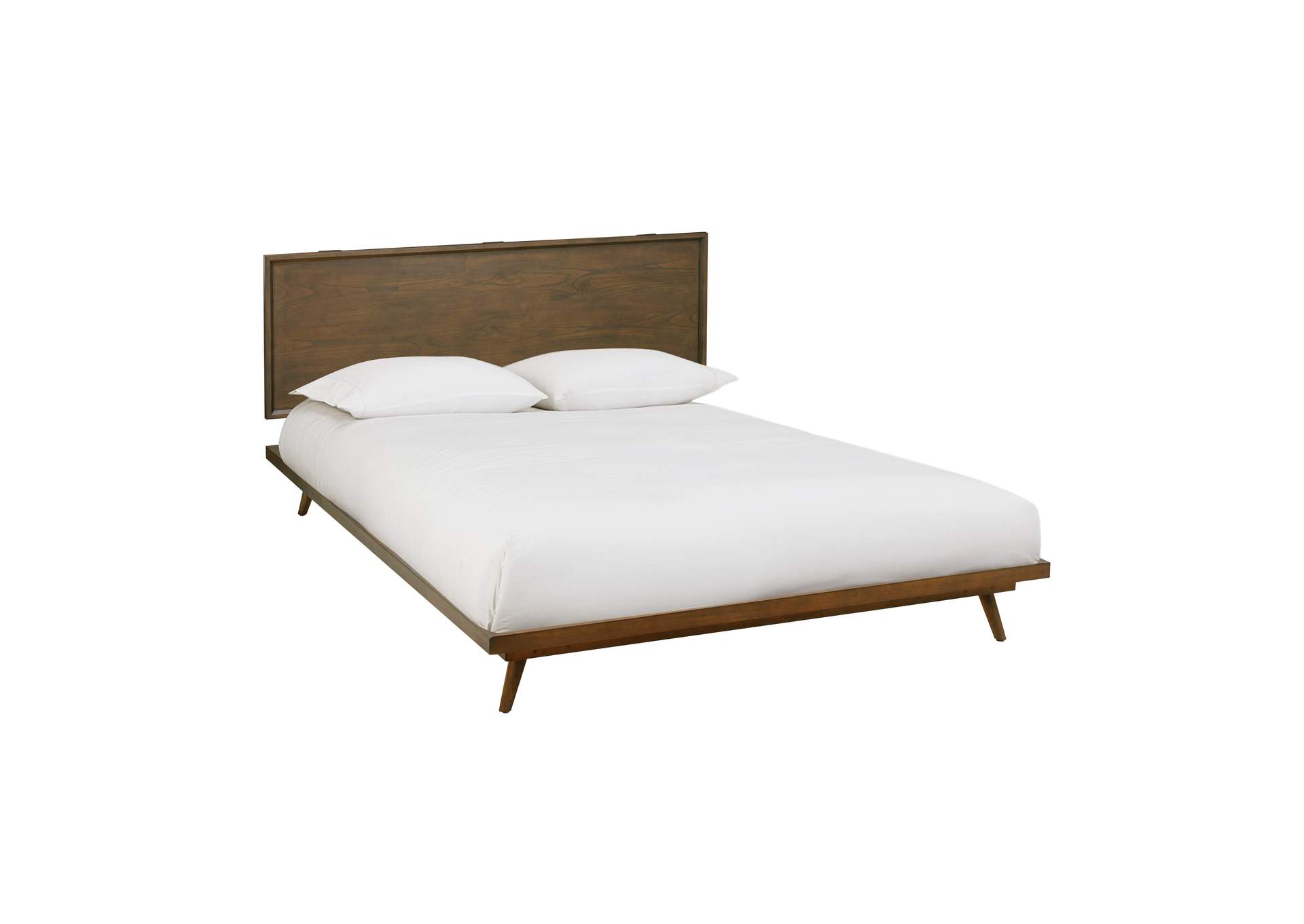 Emery Walnut Queen Bed image 1