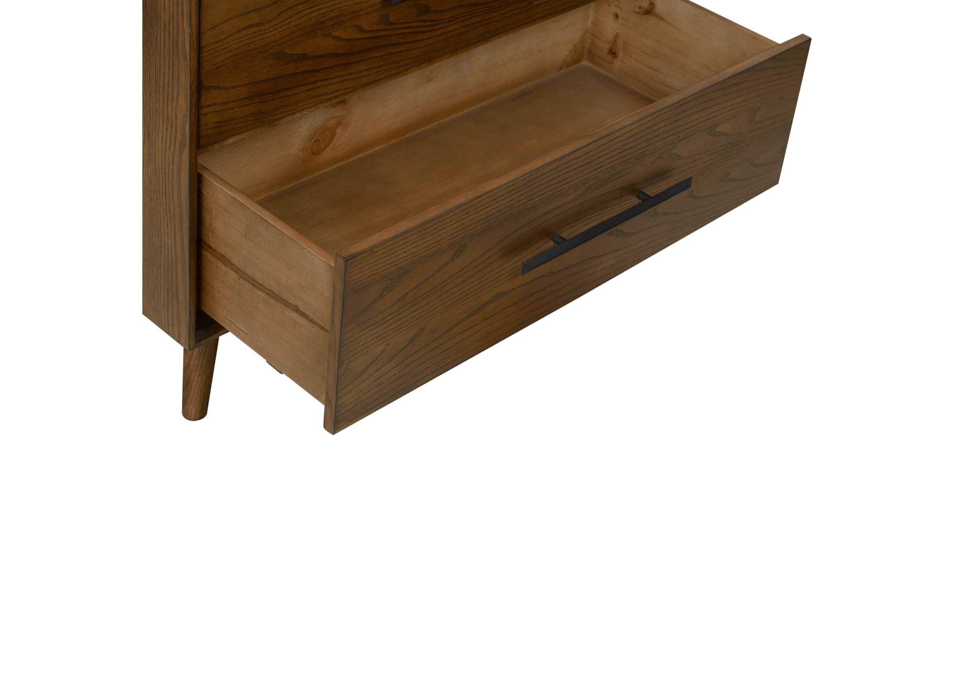 Emery Walnut 5 Drawer Chest image 9