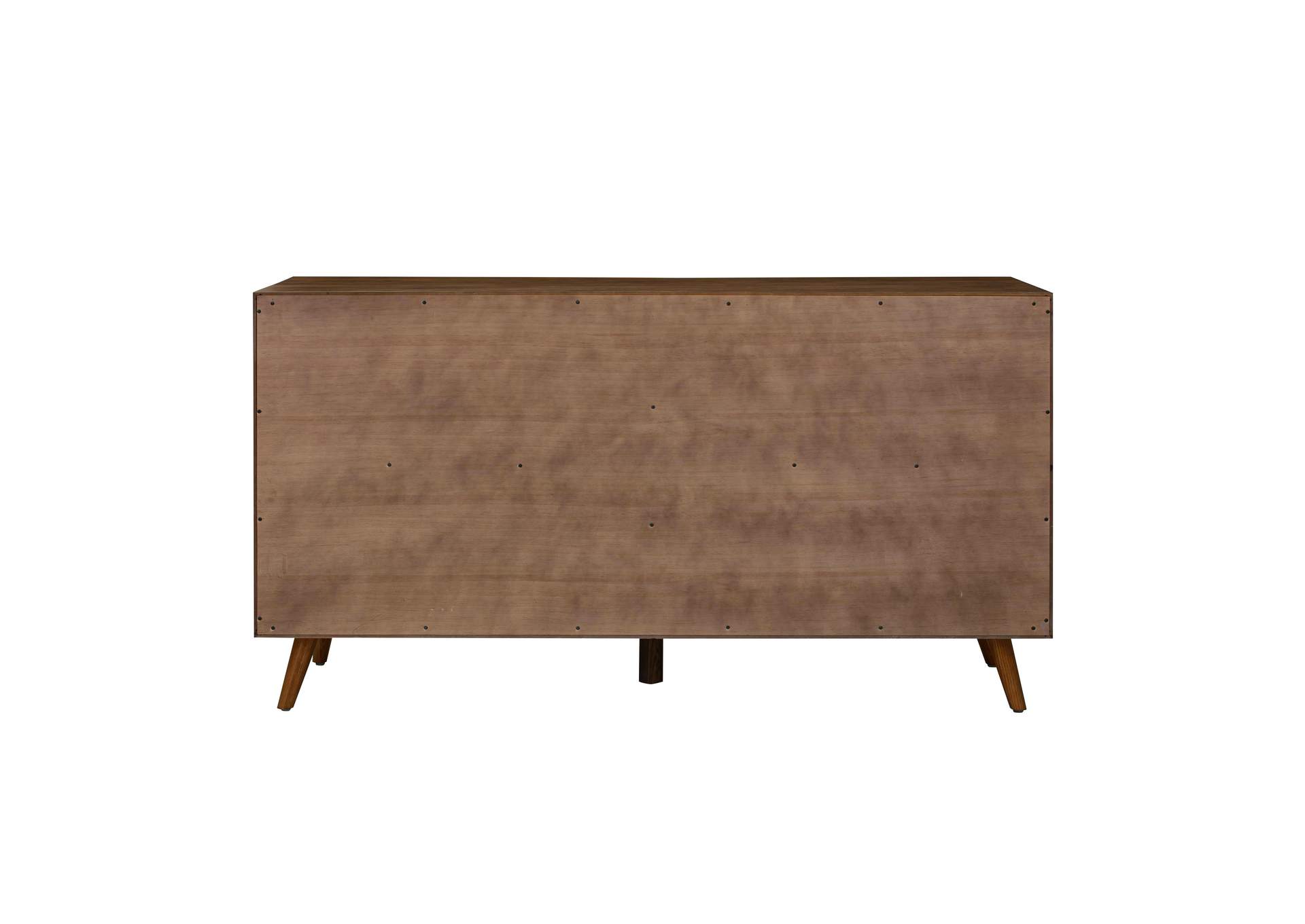 Emery Walnut 6 Drawer Dresser image 6