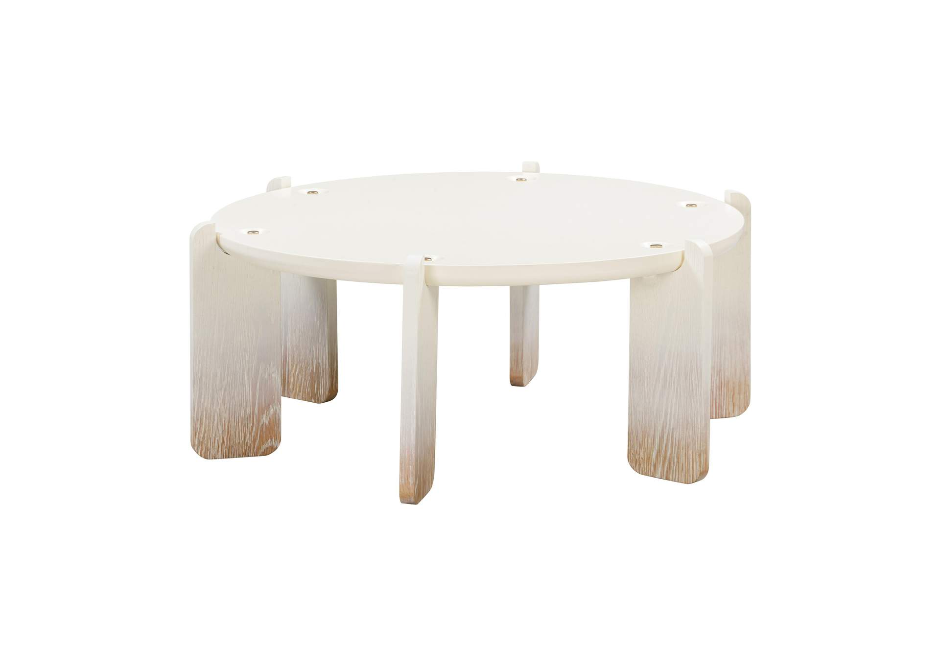 Gloria Cream Oak Coffee Table image 1