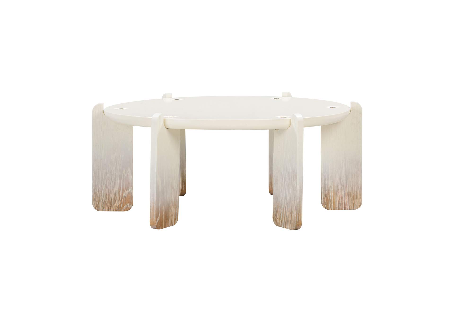 Gloria Cream Oak Coffee Table image 4