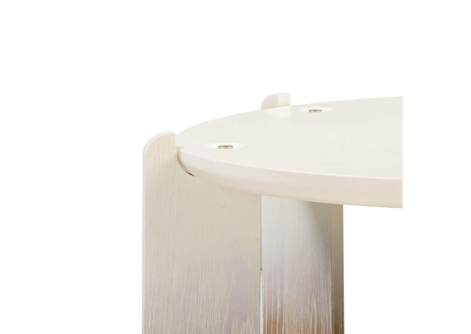 Gloria Cream Oak Coffee Table image 6