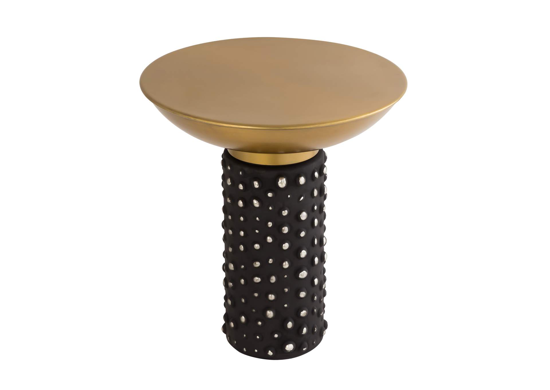 Blaze Glass - Brass Side Table image 5