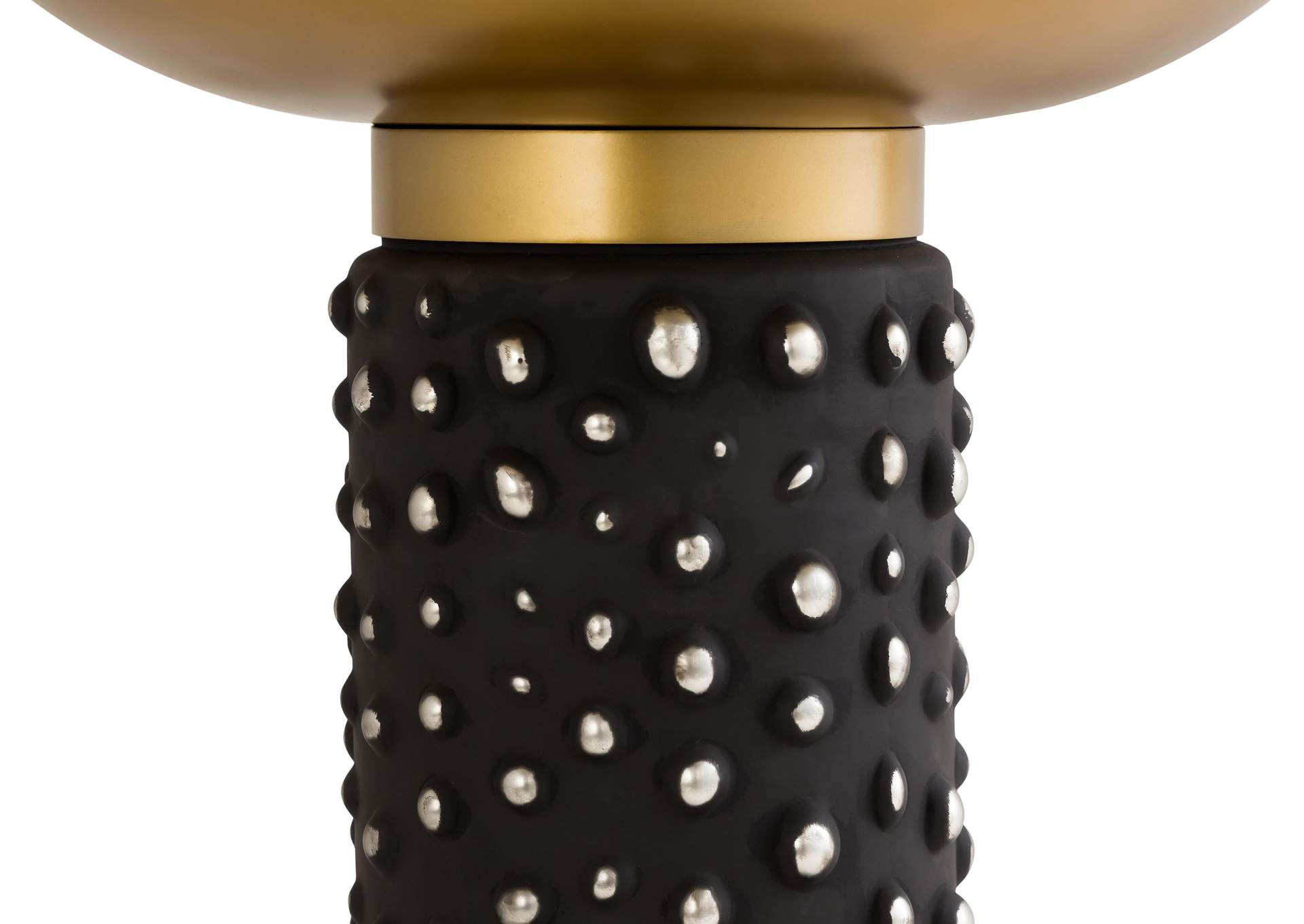 Blaze Glass - Brass Side Table image 6