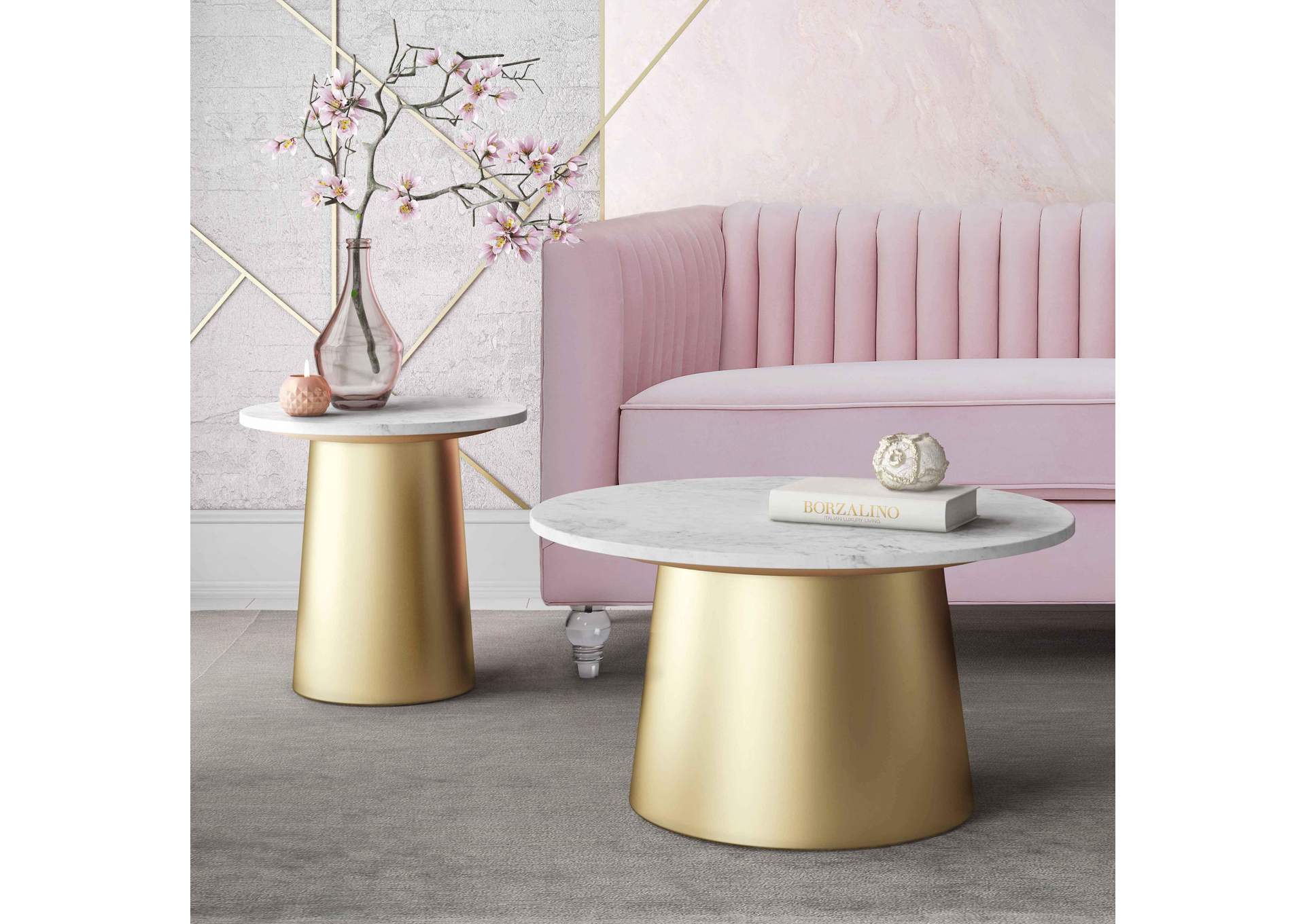 Bleeker Marble Side Table image 3