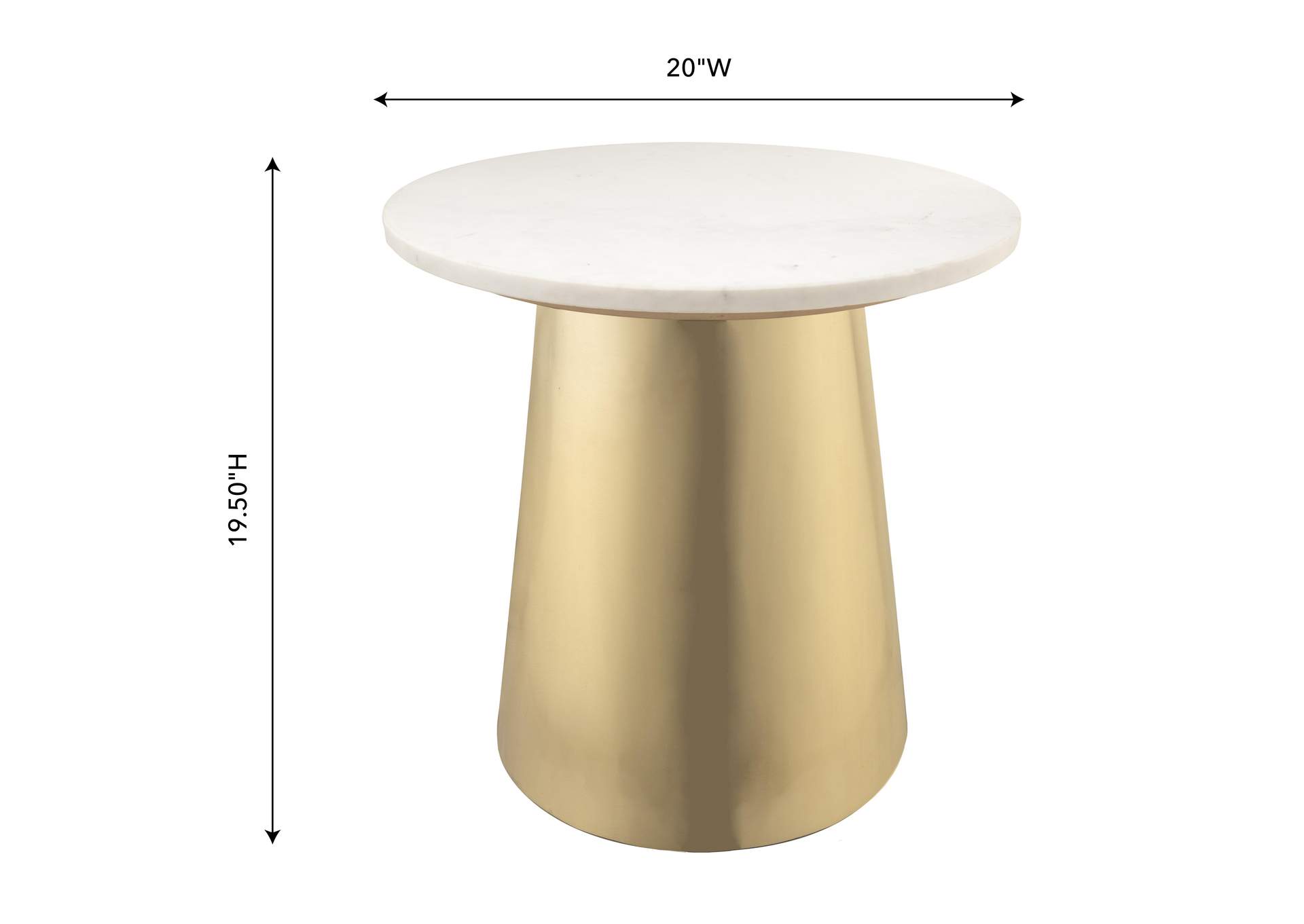 Bleeker Marble Side Table image 6