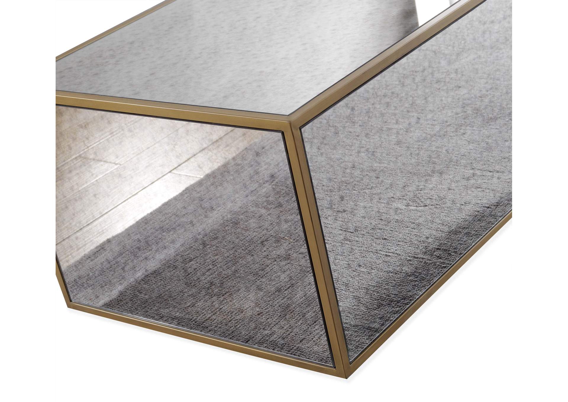 Lana Mirrored Coffee Table image 6
