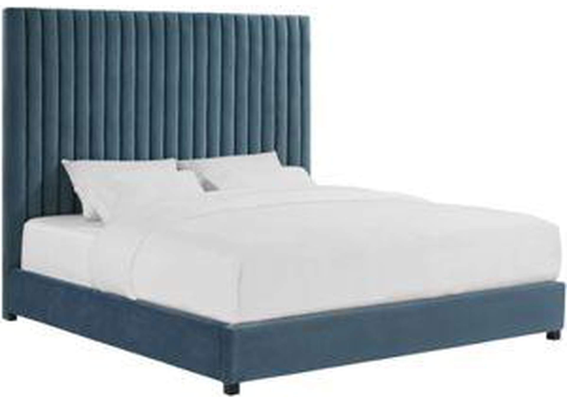 Arabelle Sea Blue Queen Bed image 1