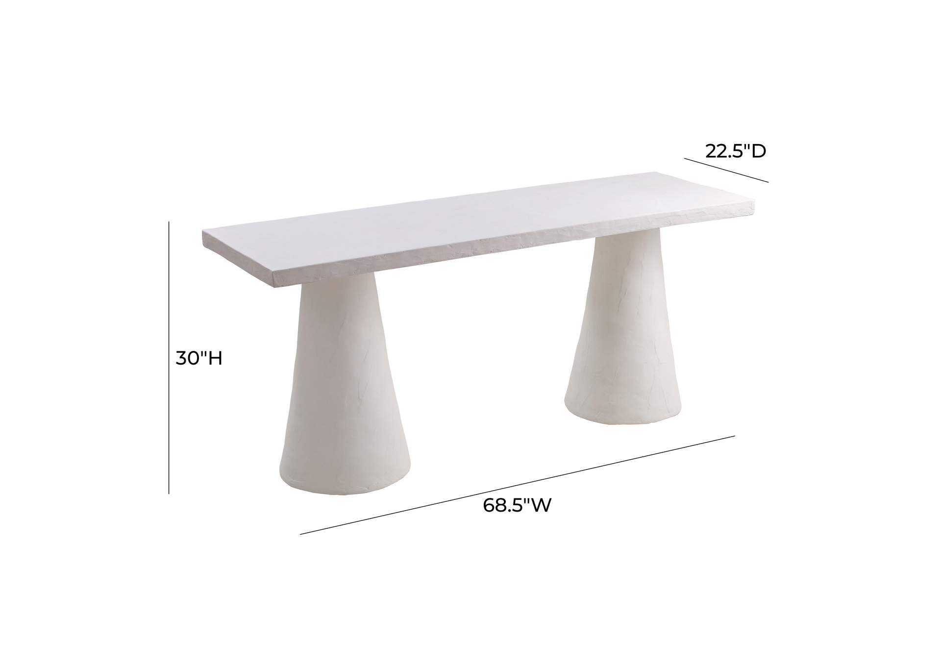 Dayana Plaster Desk image 8