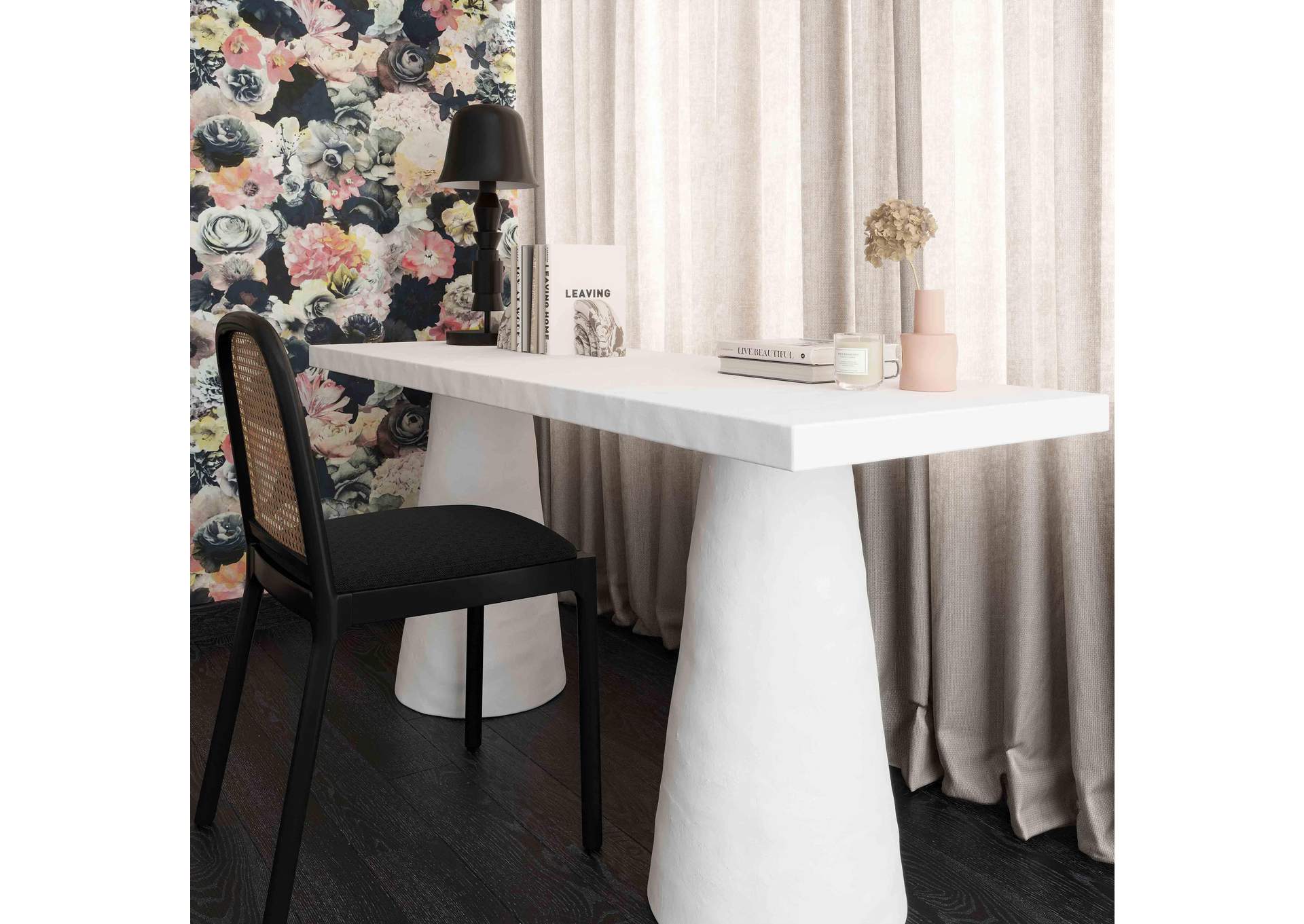 Dayana Plaster Desk image 3