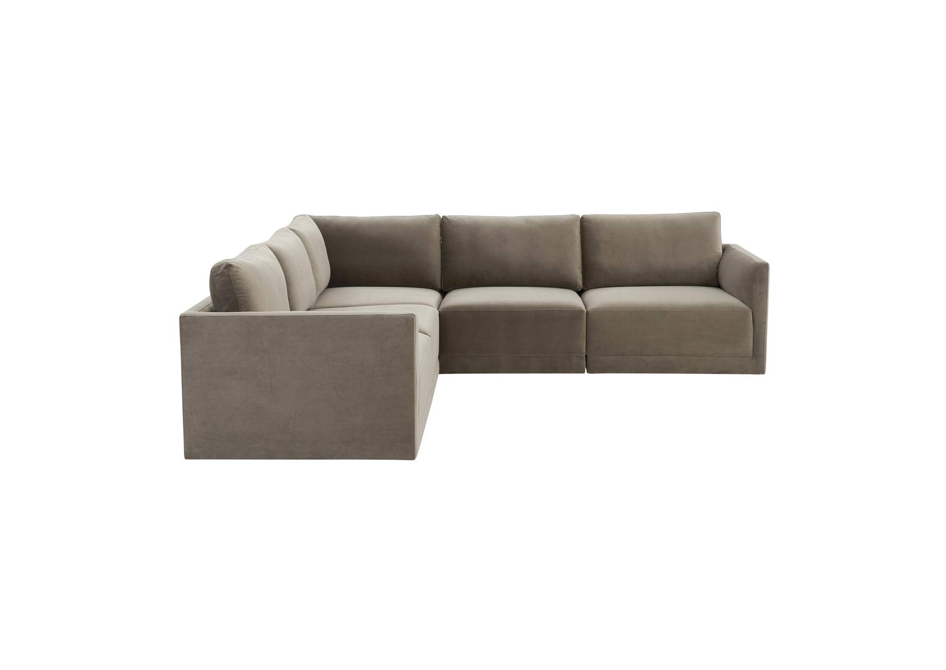 Willow Taupe Modular L Sectional image 1