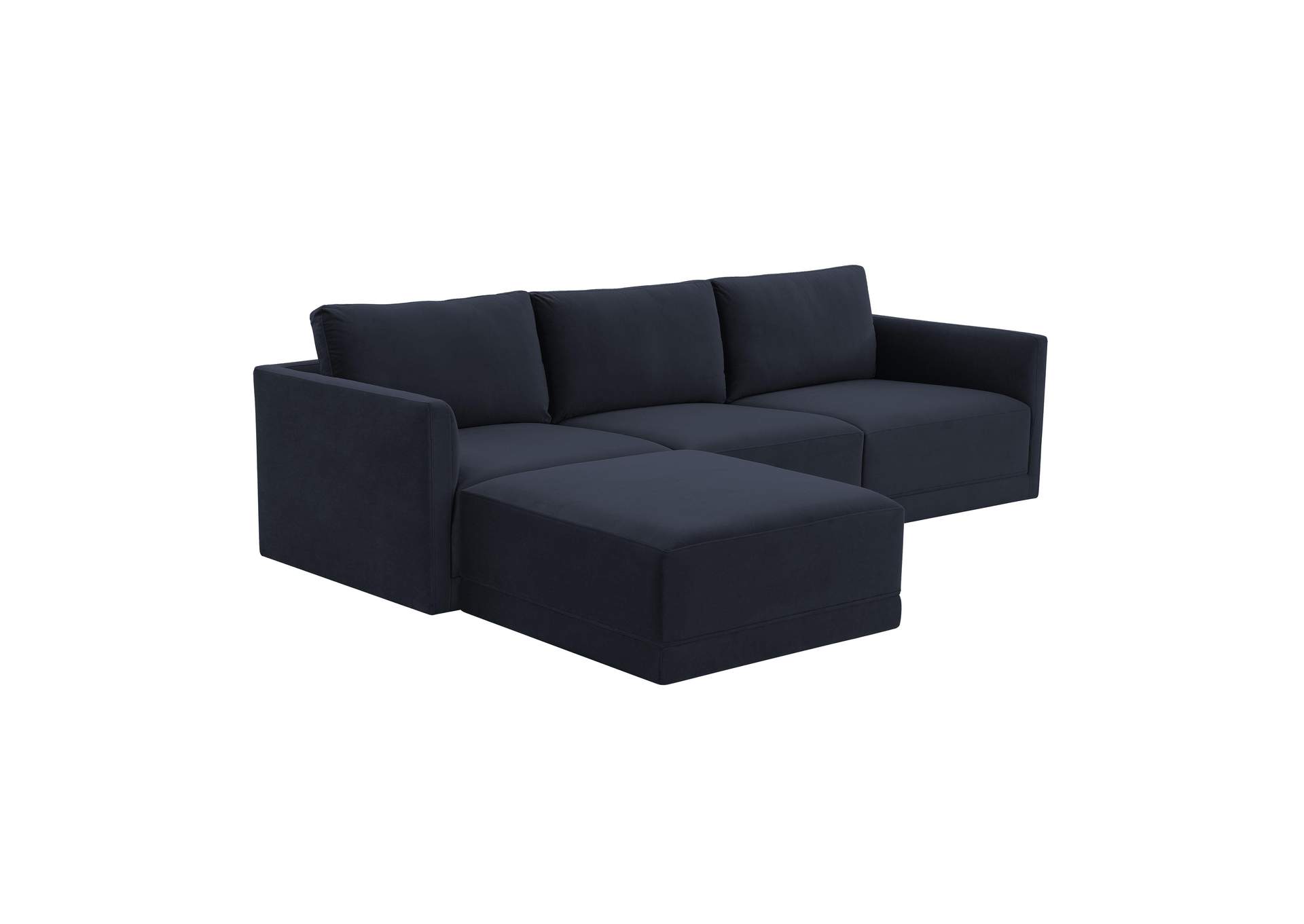 Willow Navy Modular Sectional image 1