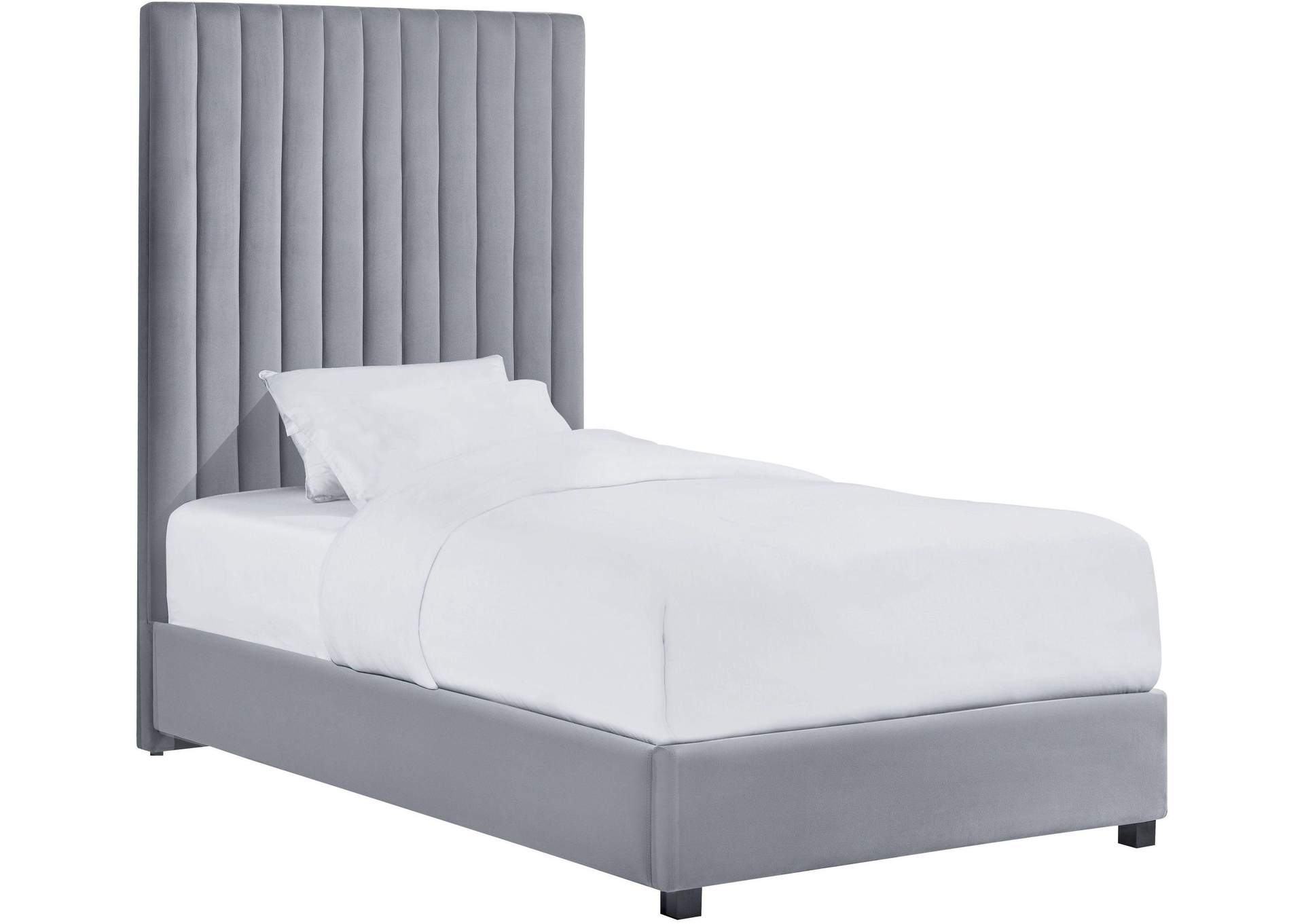 Arabelle Grey Bed Twin image 1