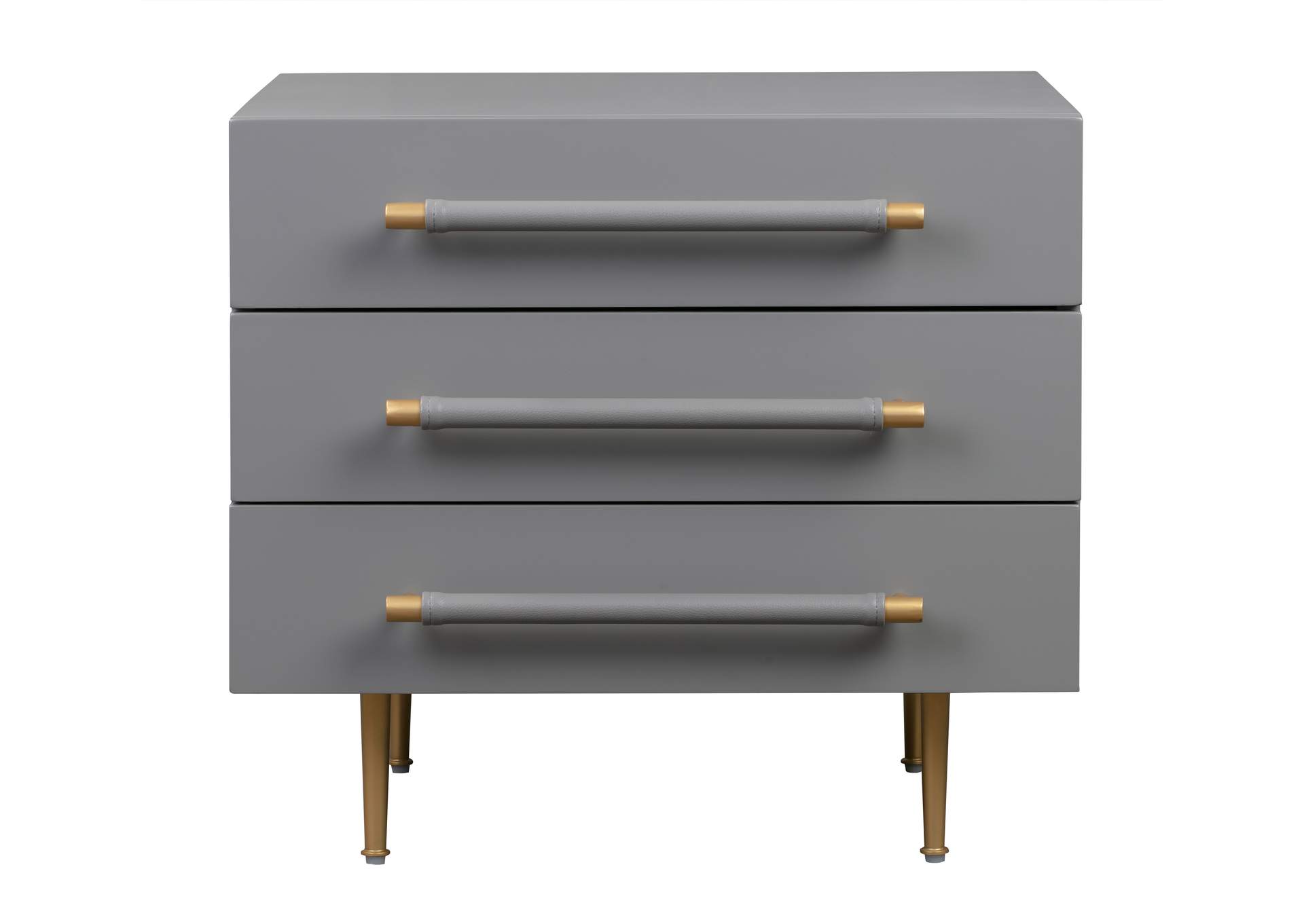 Trident Grey Nightstand image 1