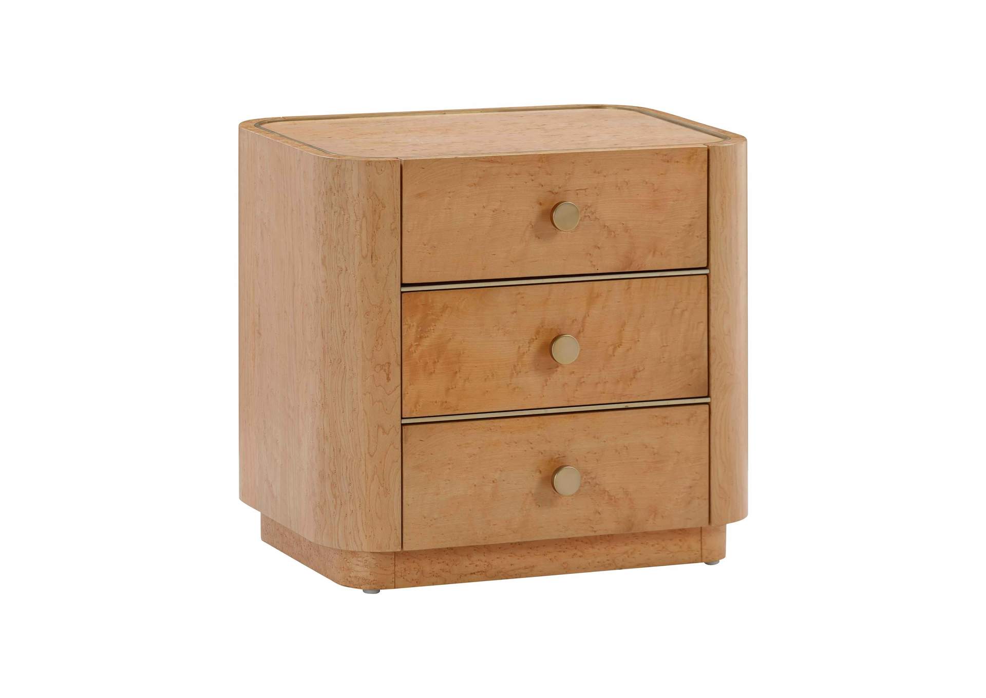 Abigail Natural Birdseye Maple Nightstand image 1