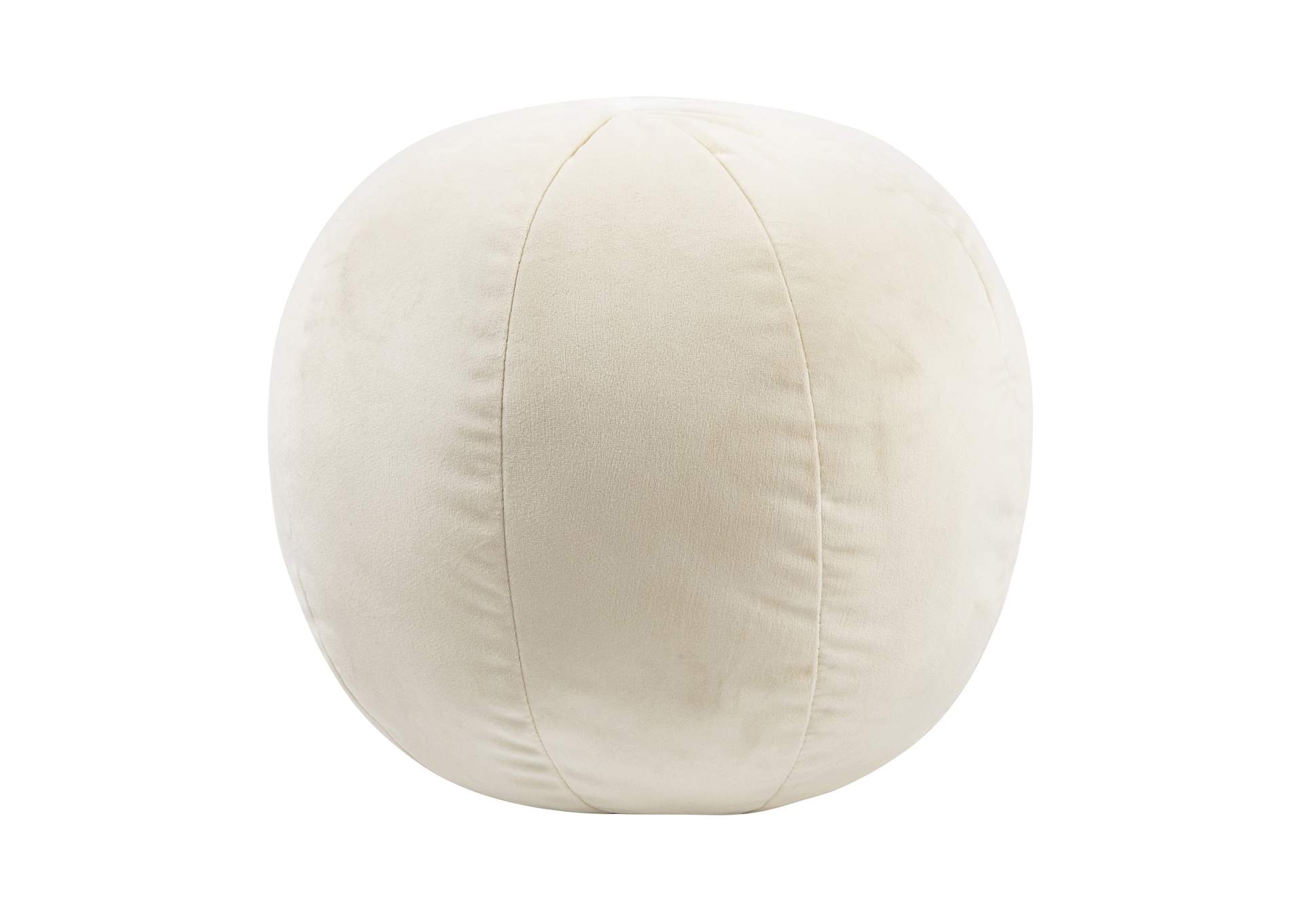 Boba 9 Inch Cream Velvet Pillow image 1