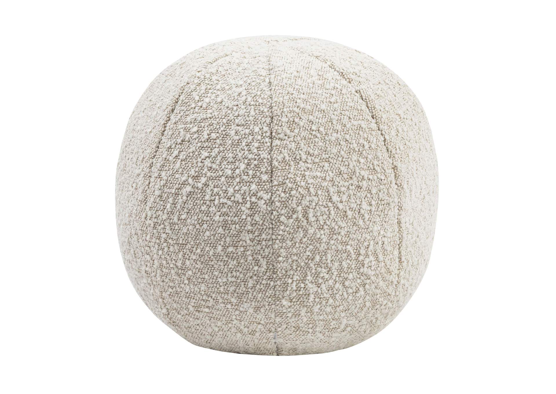 Boba Beige Boucle 14 Inch Pillow image 1