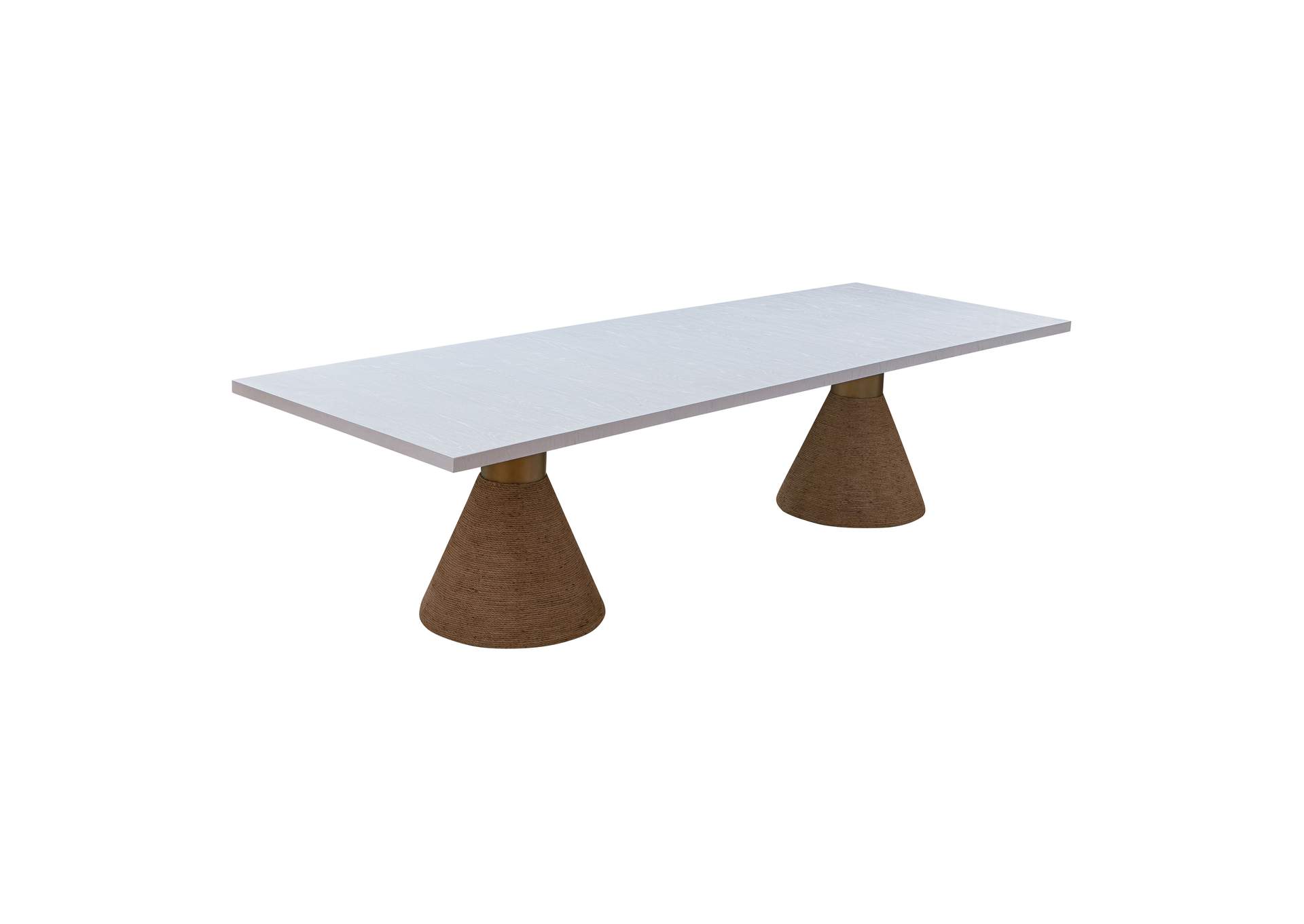 Rishi Natural Rope Rectangular Table image 1