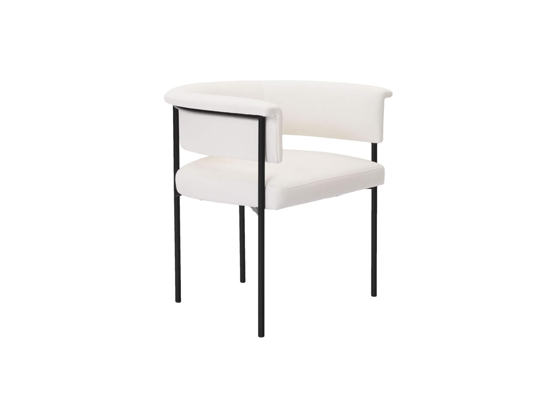 Taylor Cream Performance Linen Dining Chair