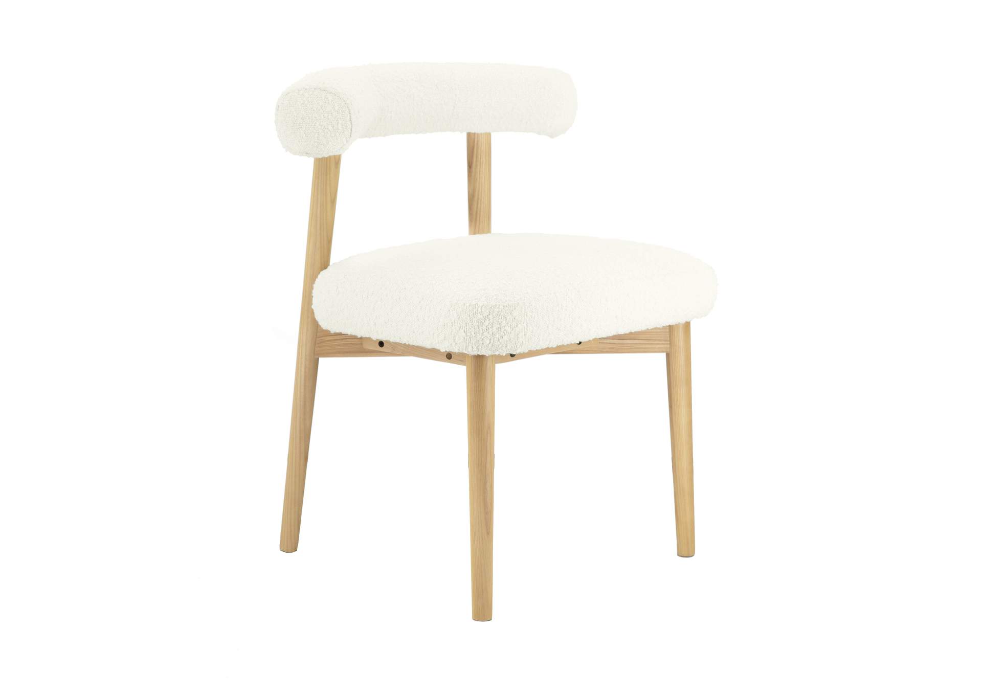 Spara Cream Performance Boucle Side Chair image 1